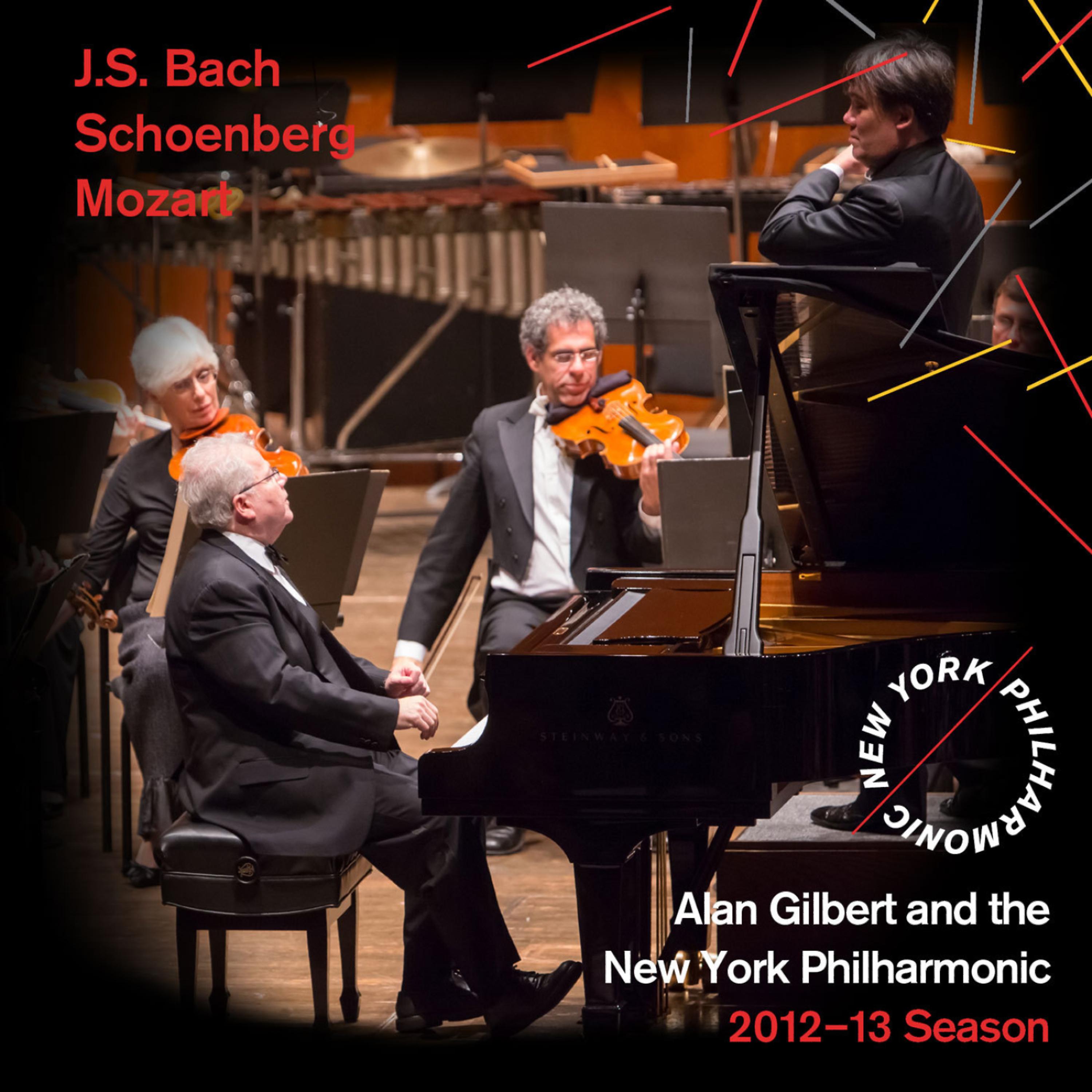 Постер альбома J.S. Bach, Schoenberg, Mozart