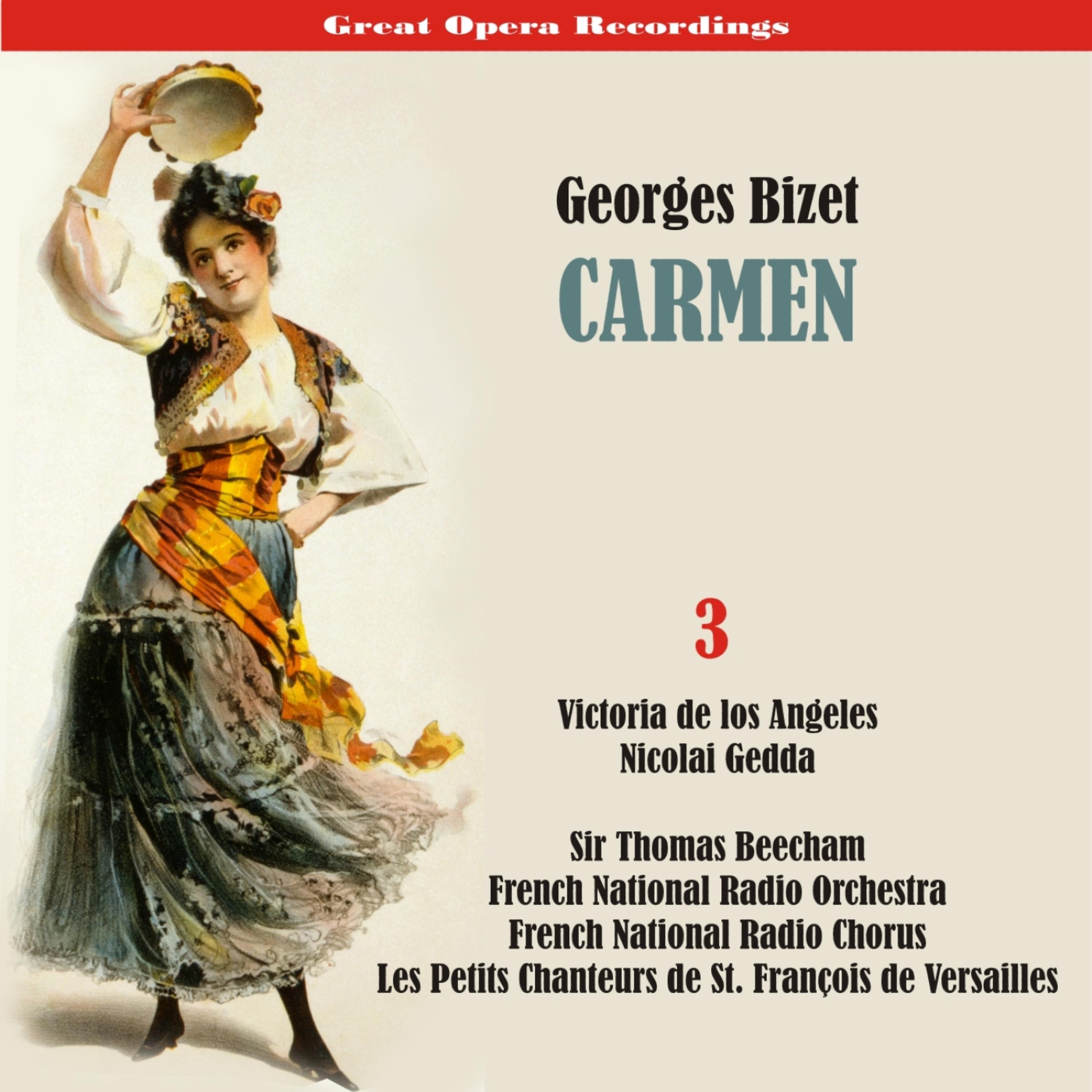 Постер альбома Bizet - Carmen (Los Angeles, Gedda, Beecham) [1958/59], Volume 3