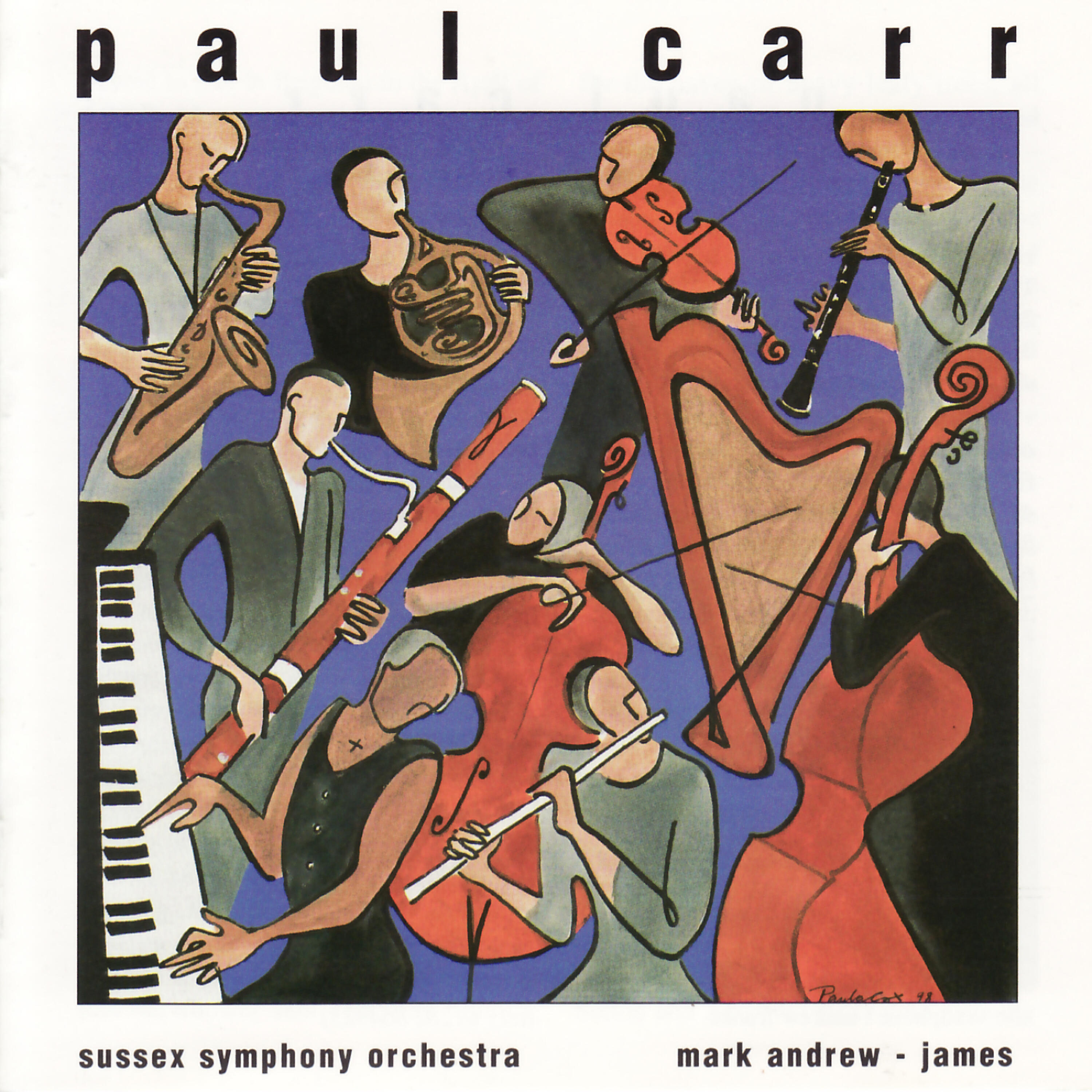 Sussex Symphony Orchestra - Occasional postcards for wind quintet & strings: Boys on the Beach