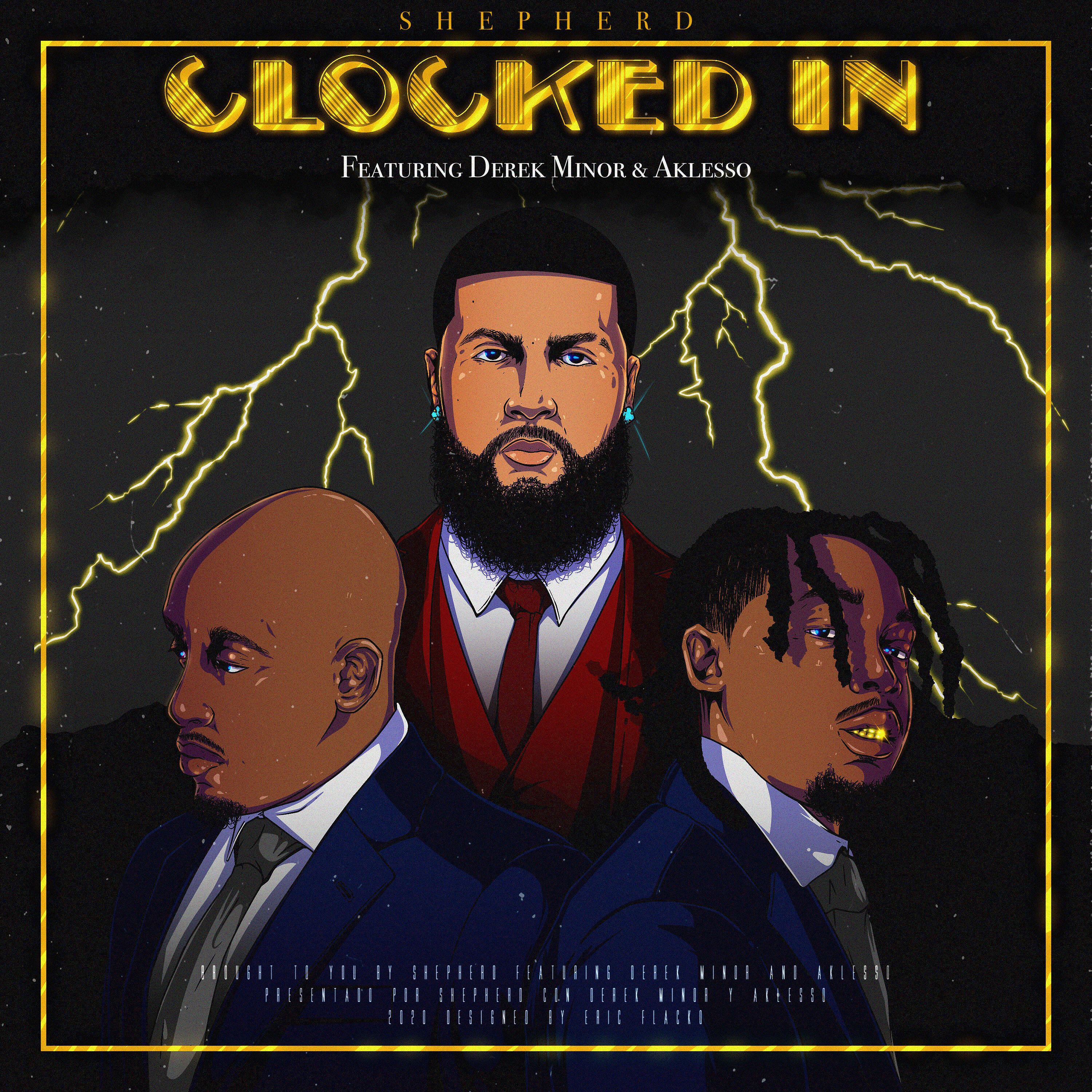 Shepherd - Clocked In (feat. Aklesso & Derek Minor)