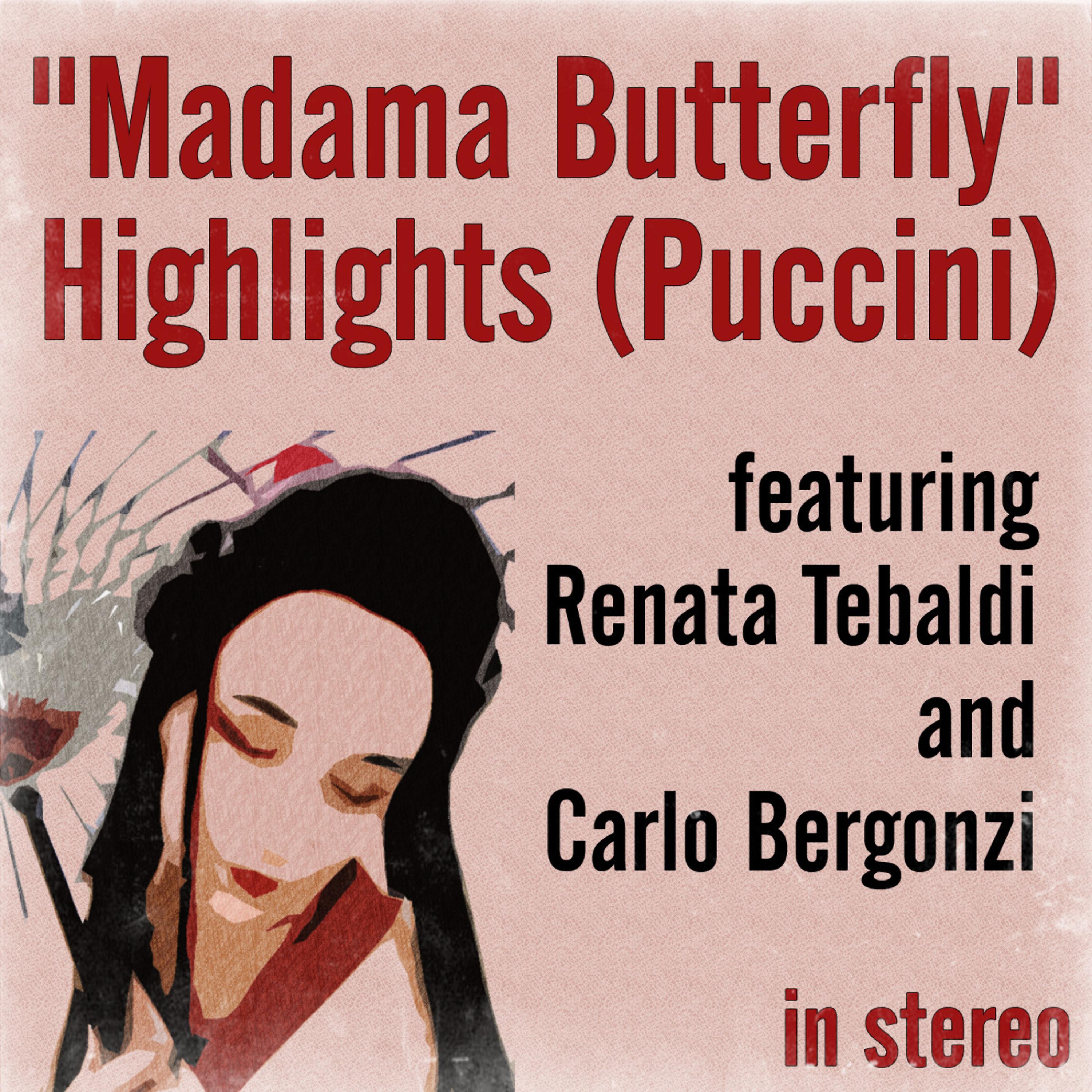 Постер альбома "Madama Butterfly" Highlights (Puccini) (Stereo)