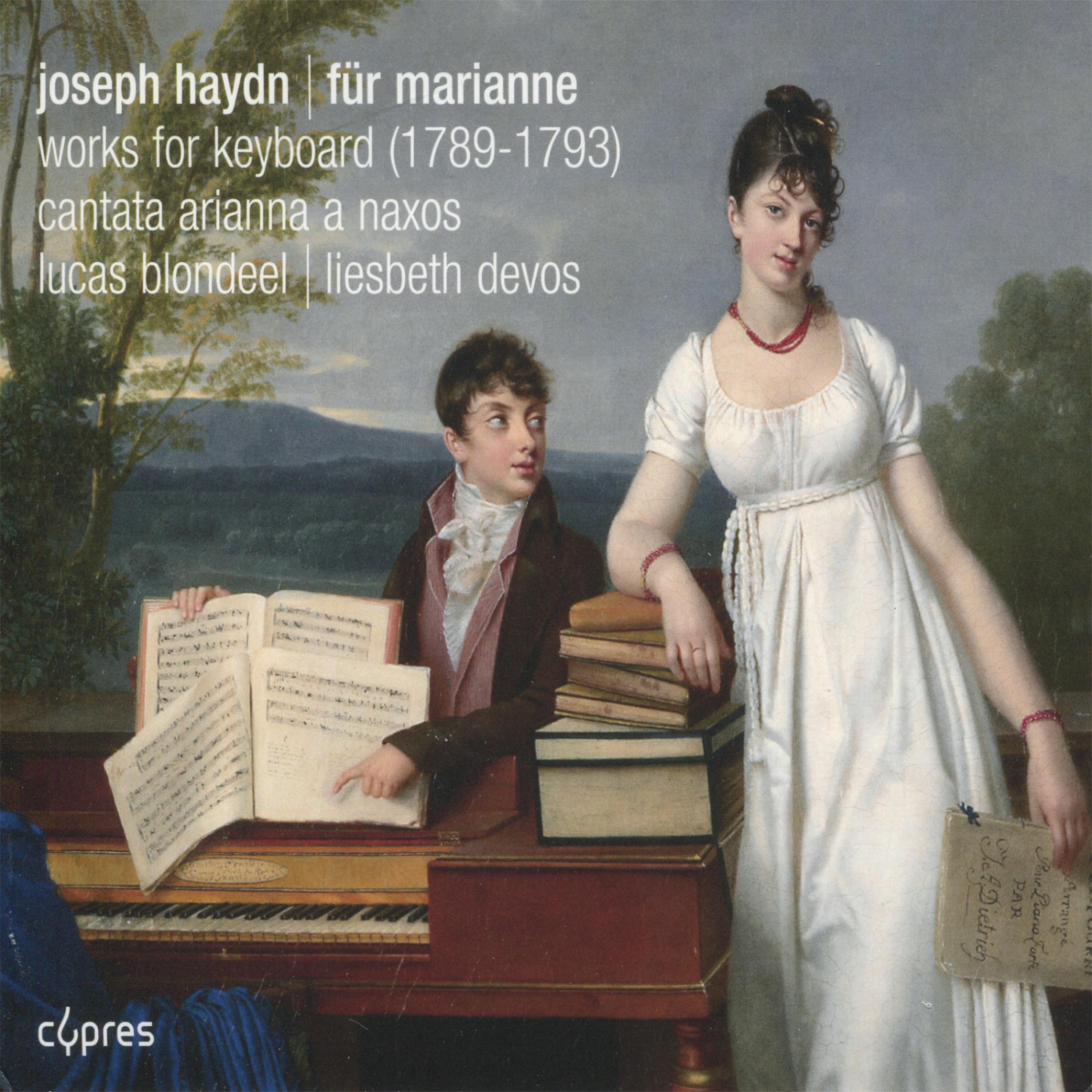 Постер альбома Haydn: Works for Keyboard, Arianna a Naxos