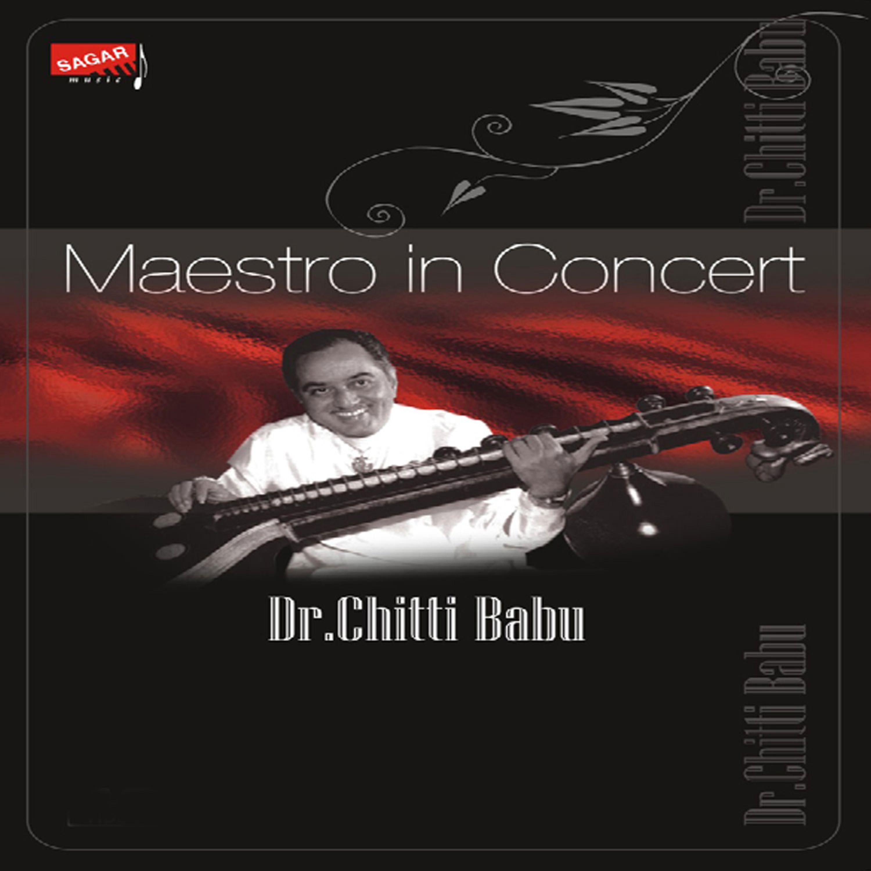 Постер альбома Maestro in Concert - Dr. Chitti Babu (Live)