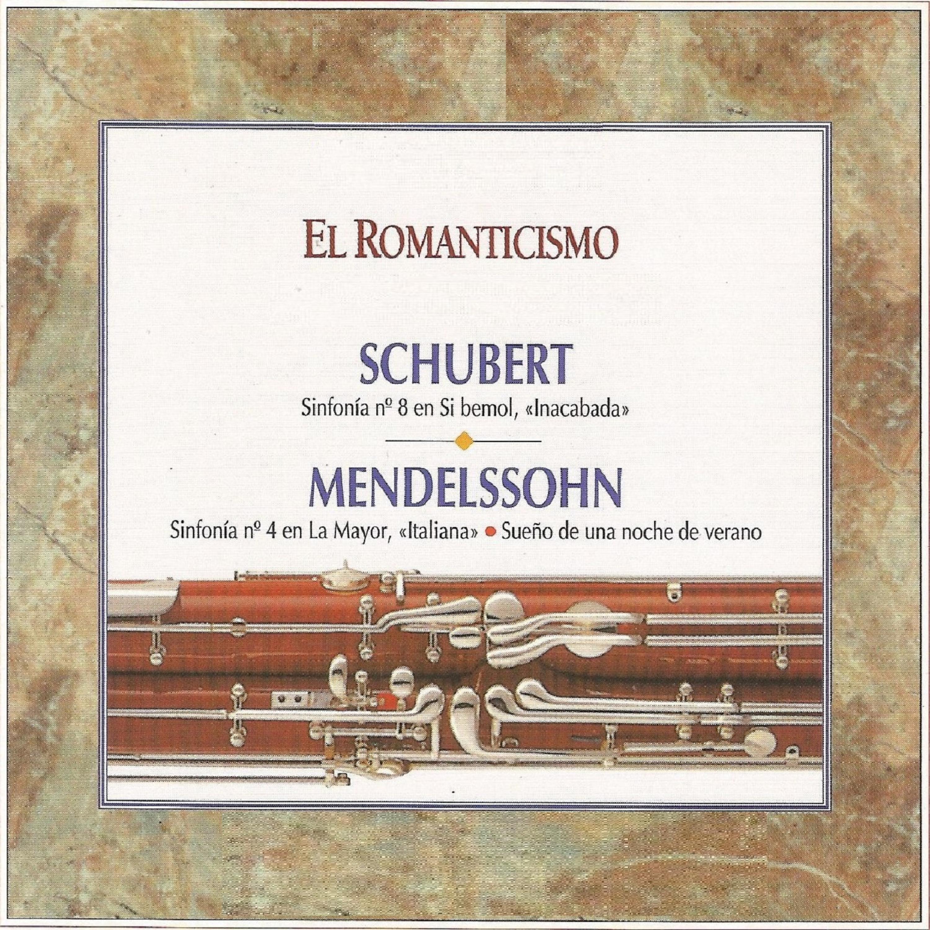 Постер альбома El Romanticismo Schubert  Mendelssohn
