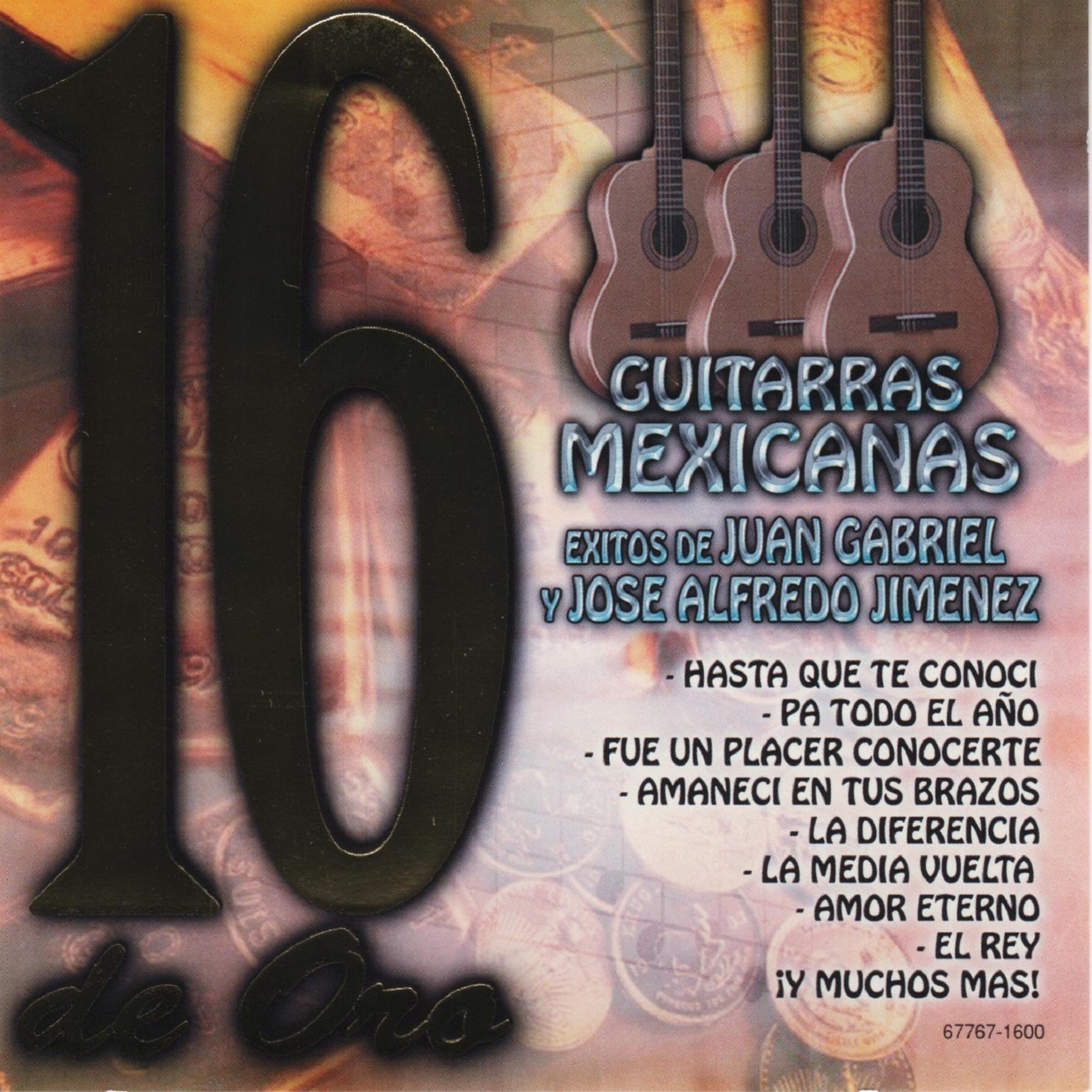 Постер альбома Guitarras Mexicanas 16 de Oro
