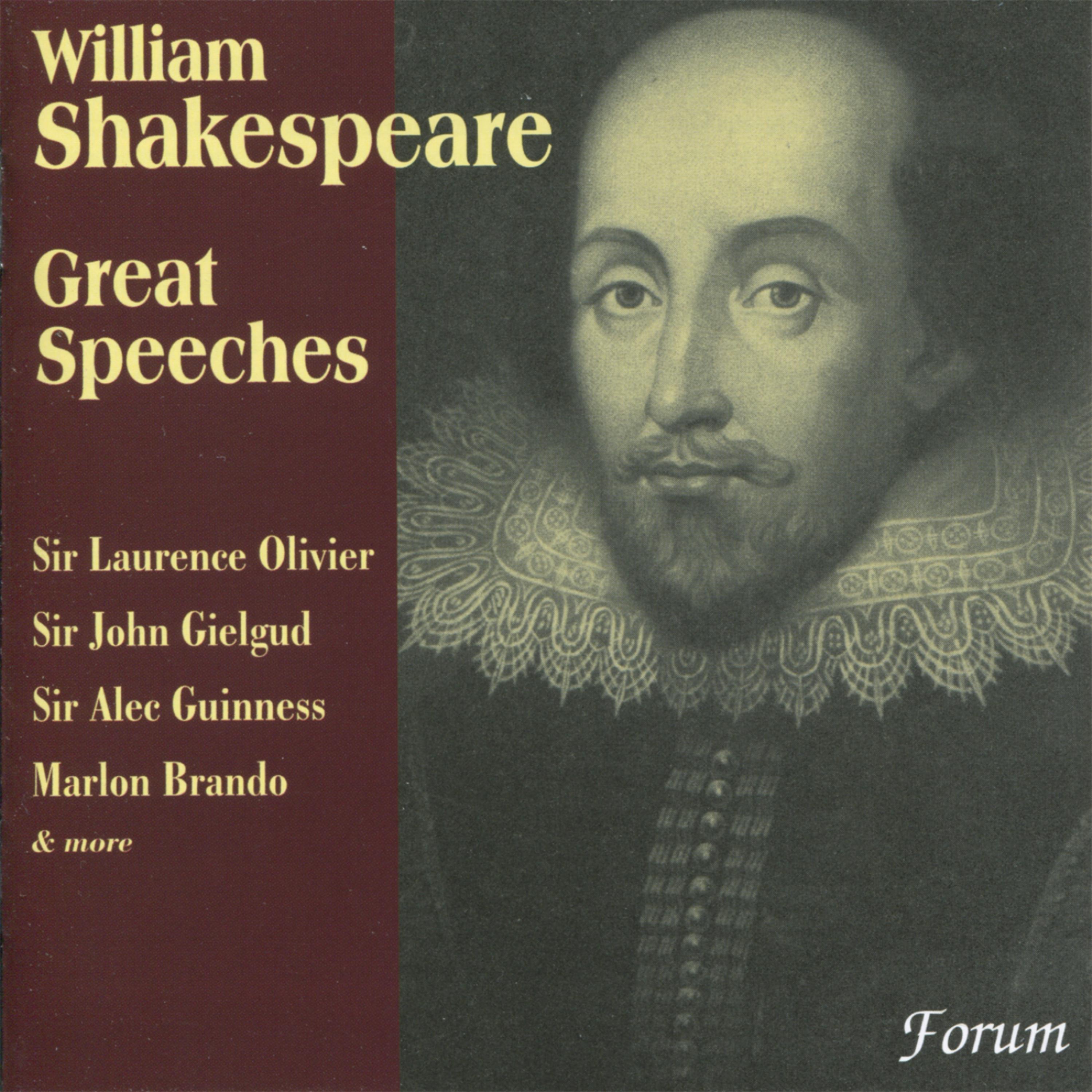 Постер альбома Great Speeches from Shakespeare