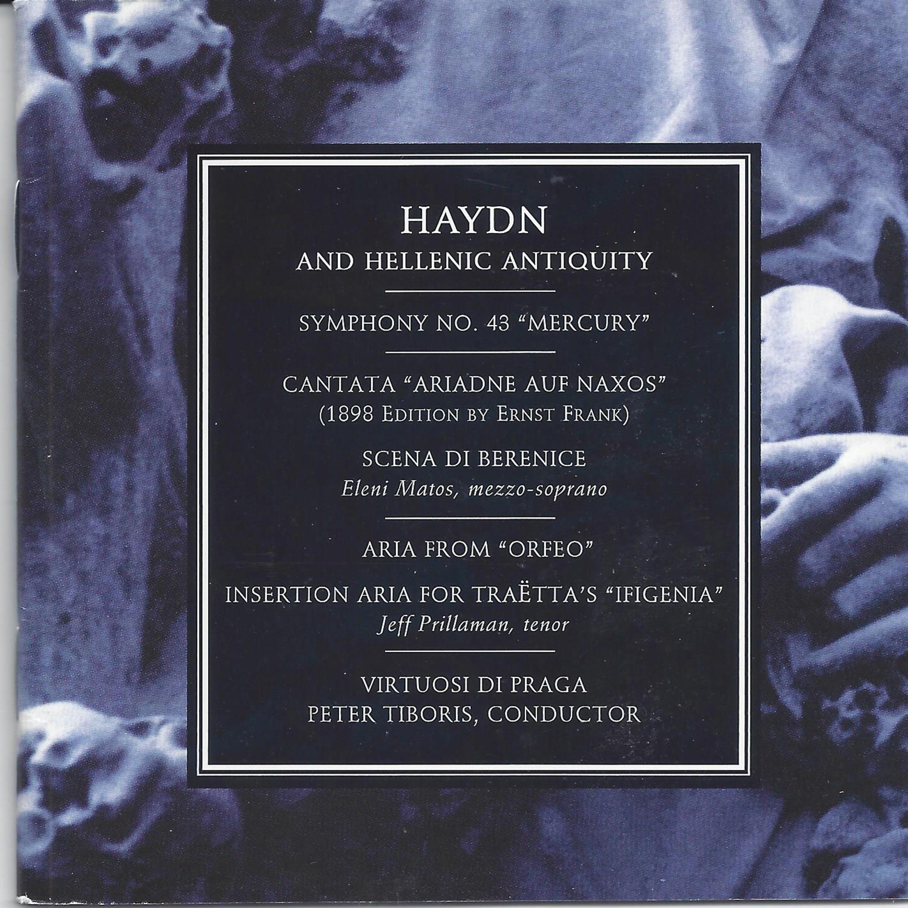 Постер альбома Haydn and Hellenic Antiquity
