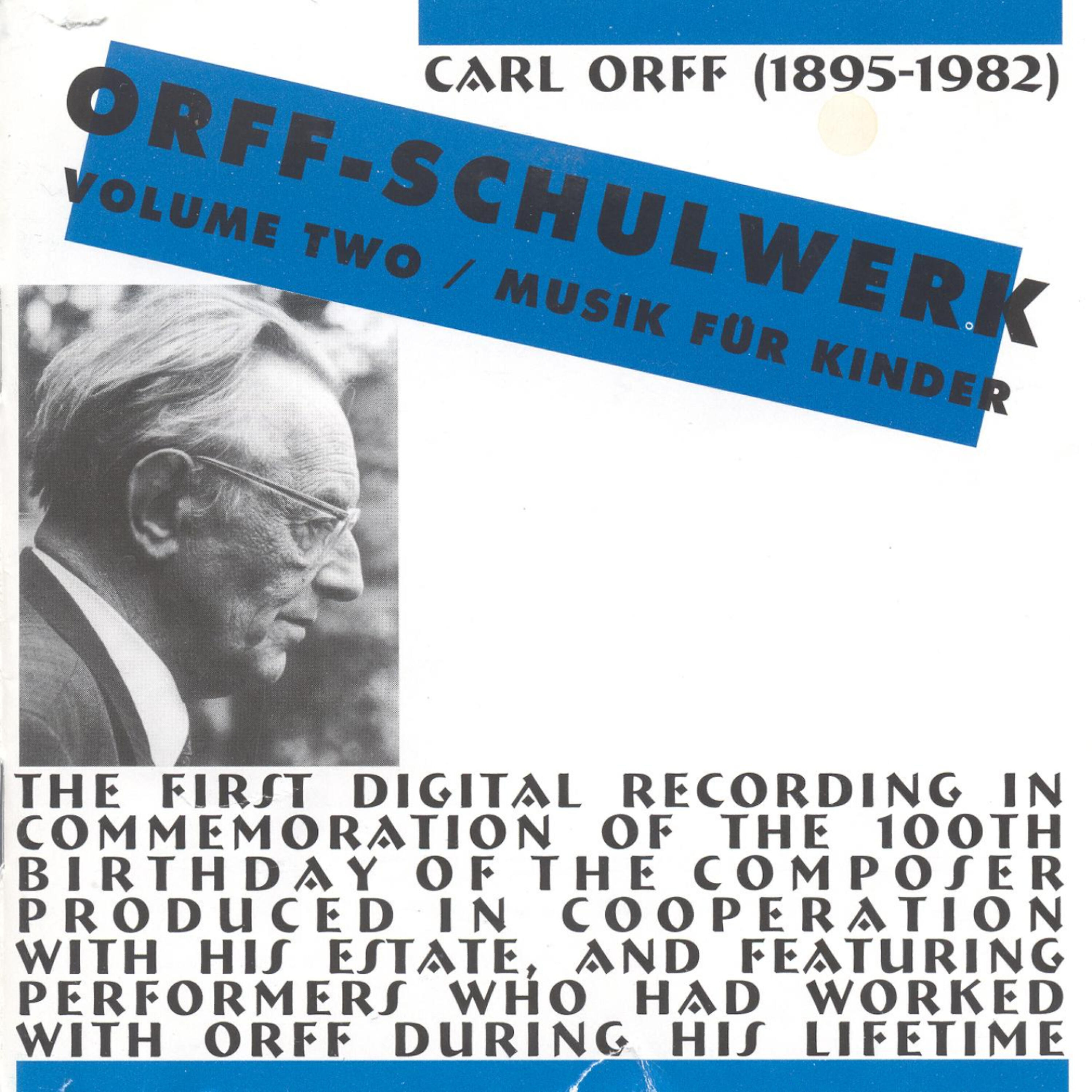 Sonja Korkeala - Wessobrunner Gebet für Chor a cappella, Musik für Kinder IV Nr. 34, Carl Orff 1954