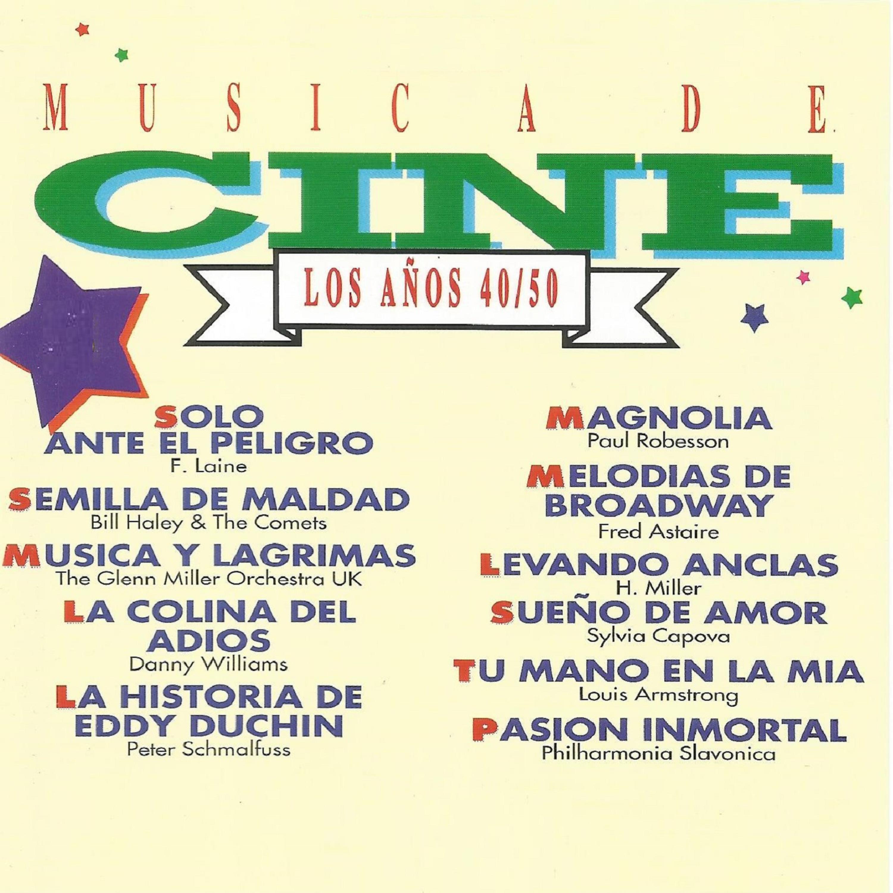 Постер альбома Musica de Cine - Los Años 40/50