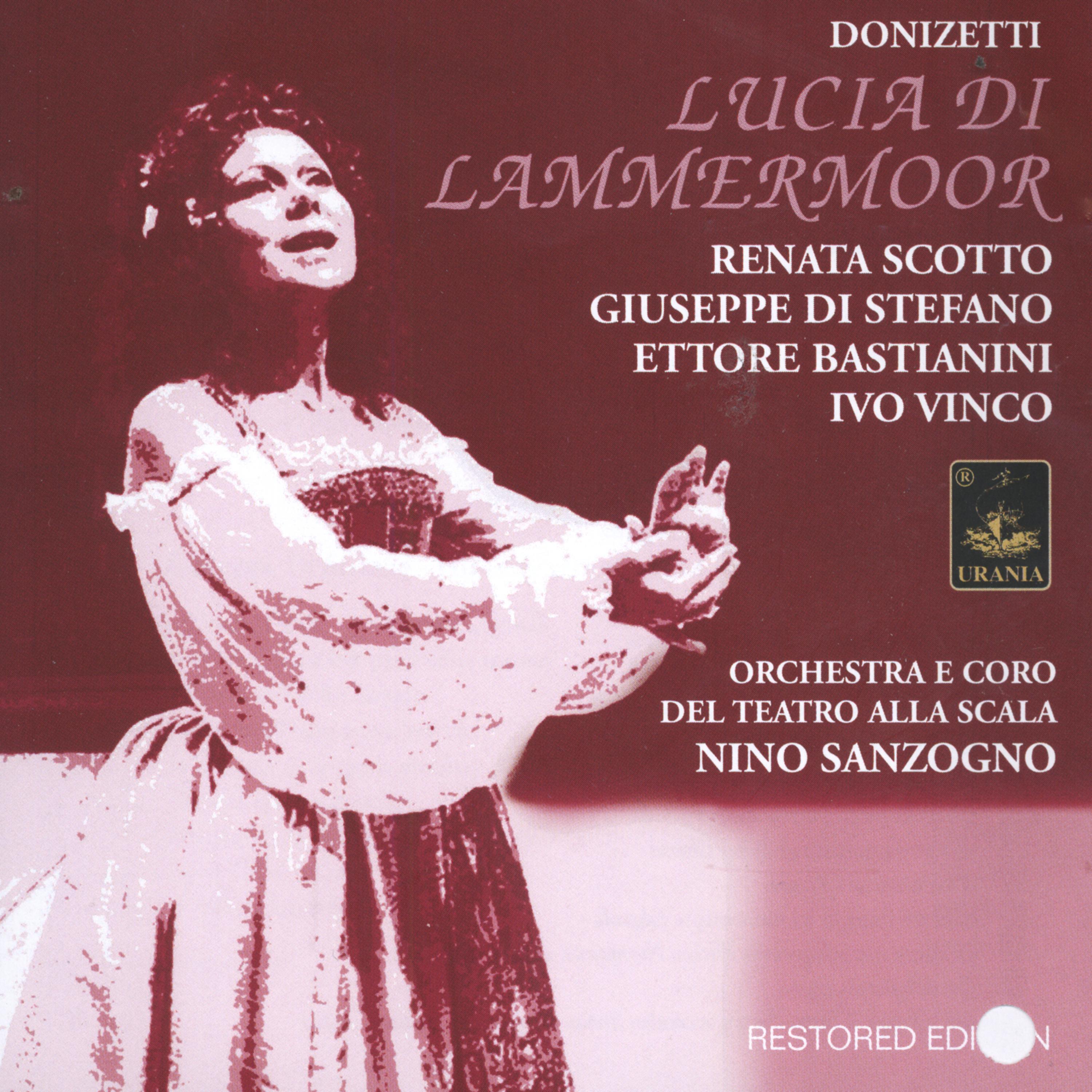 Постер альбома Donizetti: Lucia Di Lammermoor