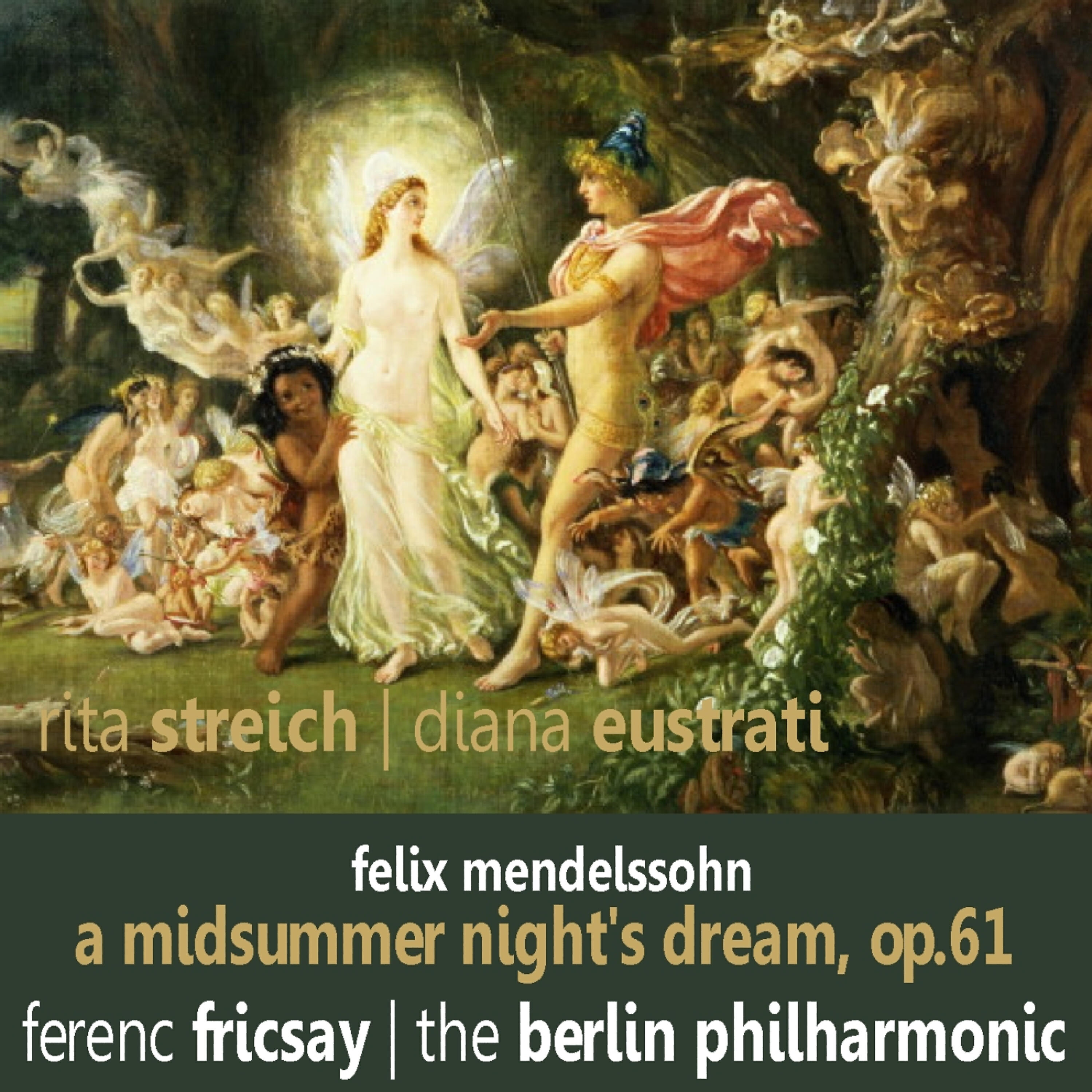 Rita Streich - A Midsummer Night's Dream, Op. 61: VI. Dance of the Clowns - Allegro di molto
