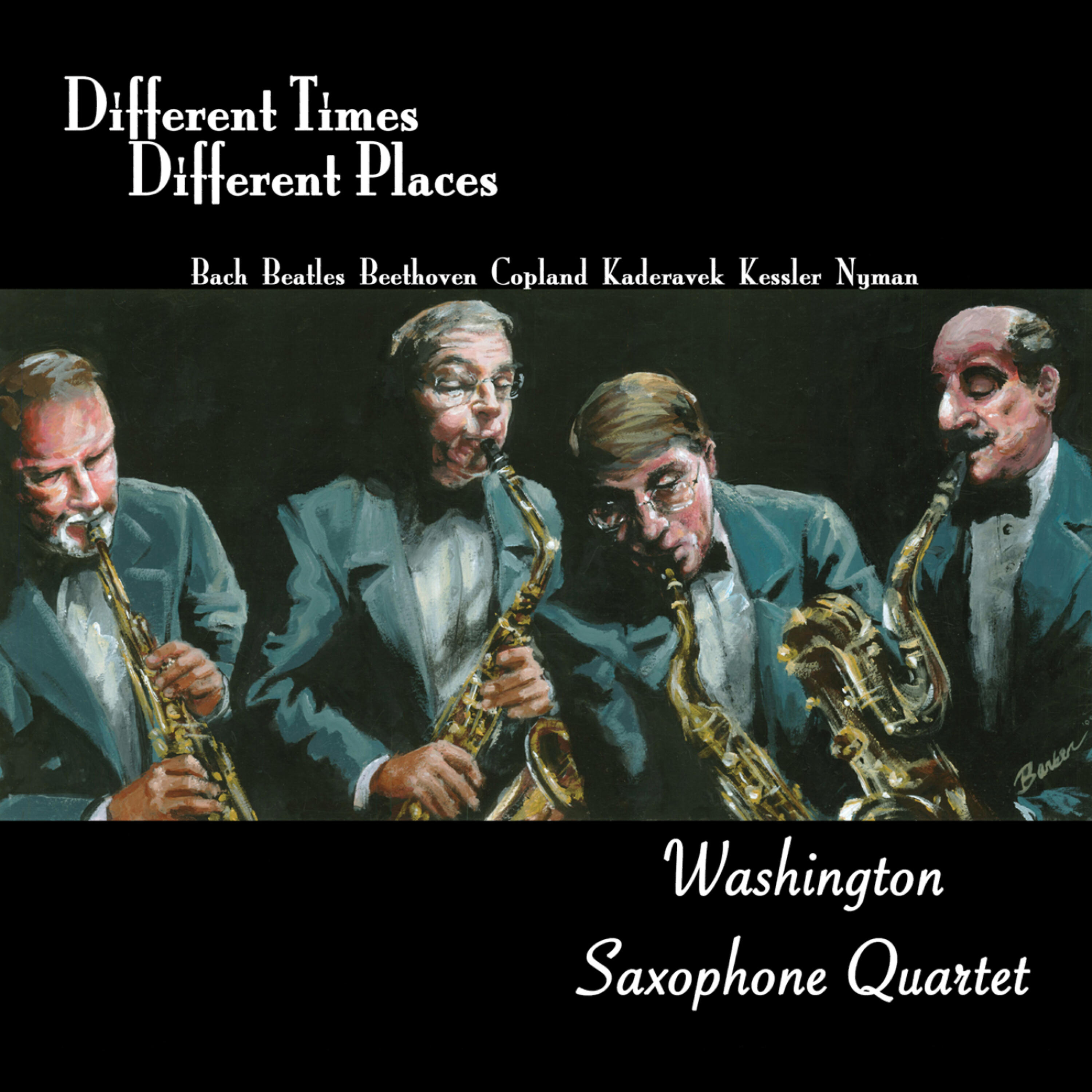 Washington Saxophone Quartet - Four Dance Episodes from Rodeo: Corral Nocturne
