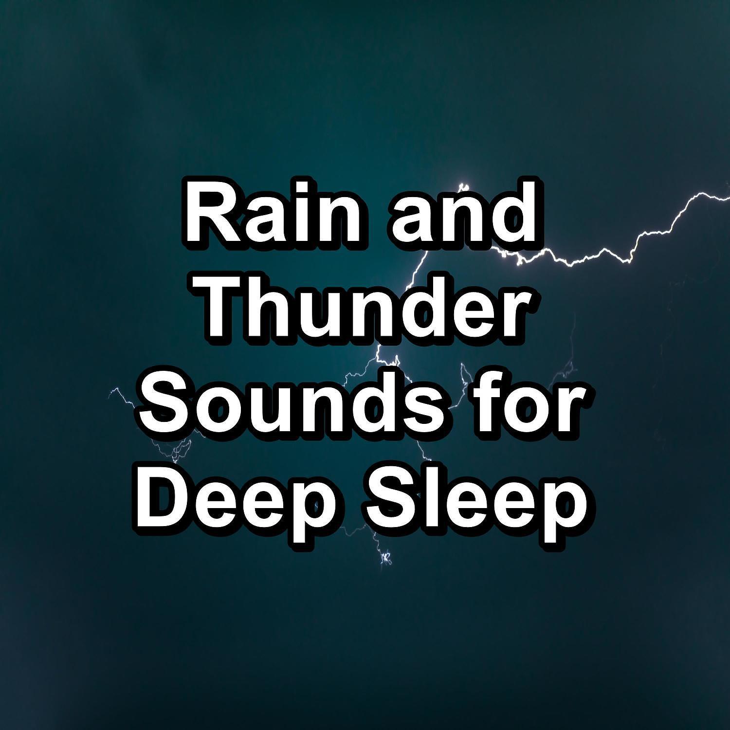 Постер альбома Rain and Thunder Sounds for Deep Sleep