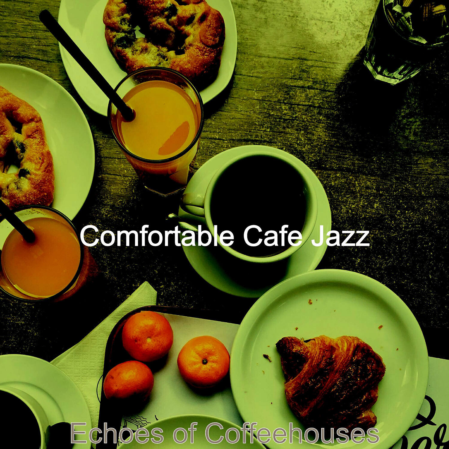 Comfortable Cafe Jazz - Serene Jazz Guitar Trio - Vibe for Afternoon Coffee