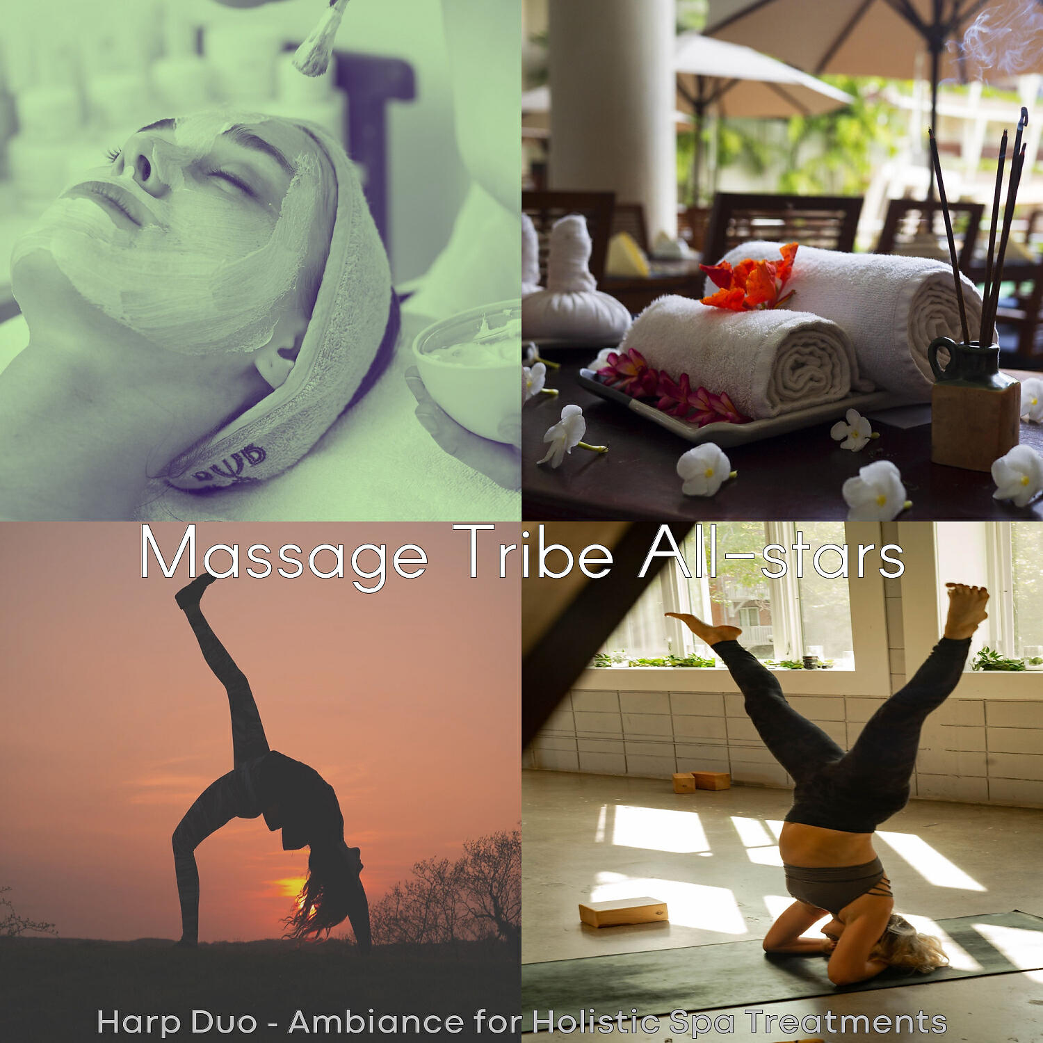 Massage Tribe All-stars - Background for Holistic Spa Treatments