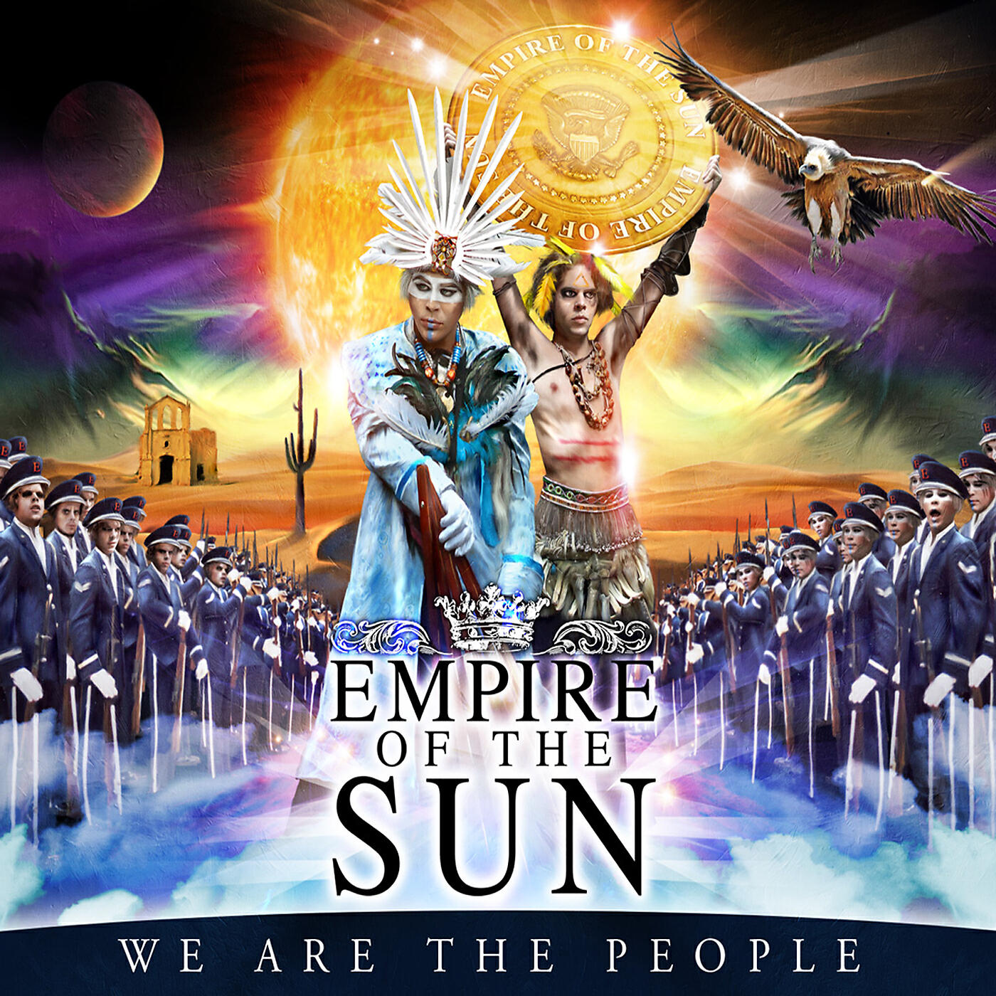 Pnau empire of the sun. Empire of the Sun Walking on a Dream обложка. Empire of the Sun we are the people. Empire of the Sun we are the people обложка. Empire of the Sun Walking on a Dream винил.