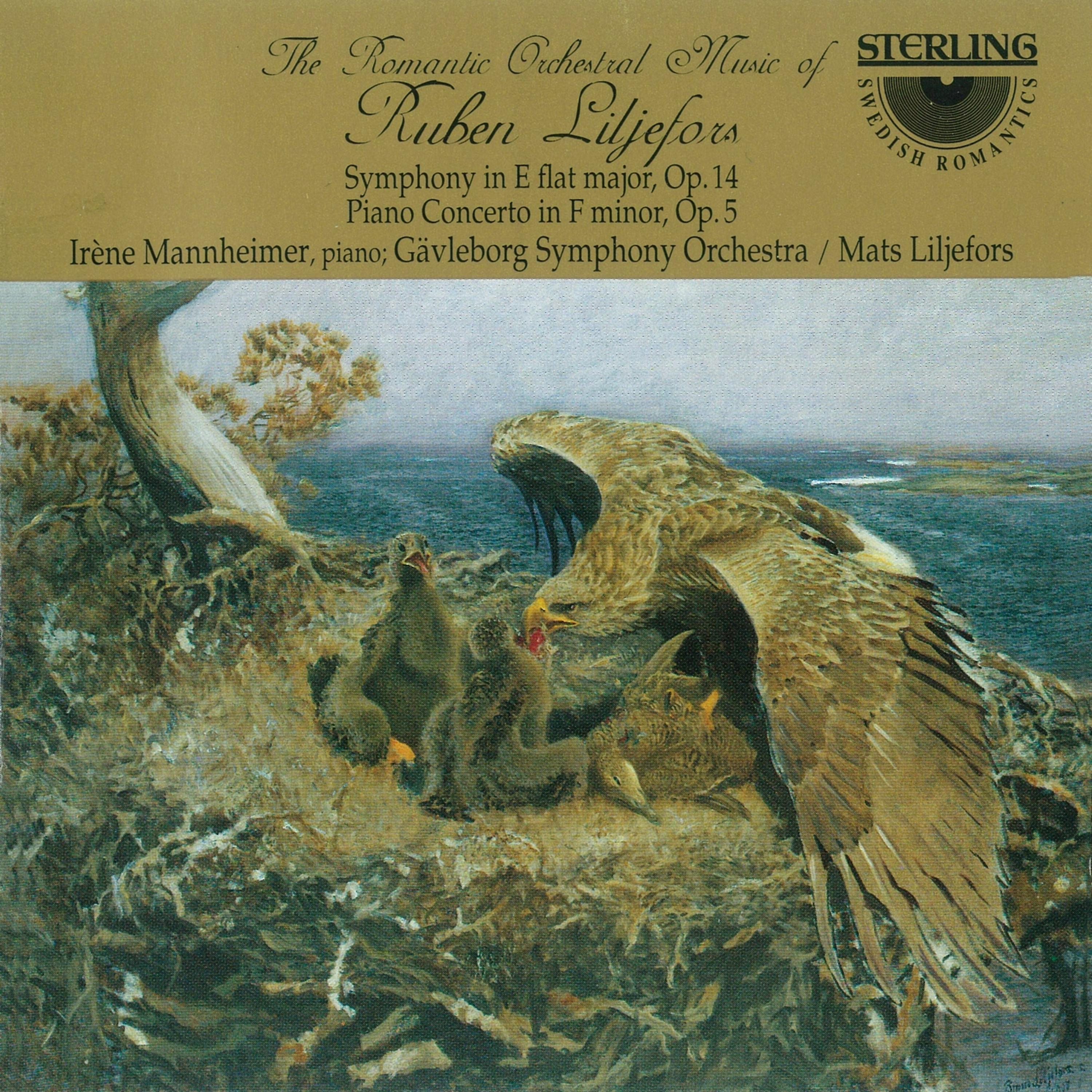 Постер альбома The Romantic Orchestral Music of Ruben Liljefors