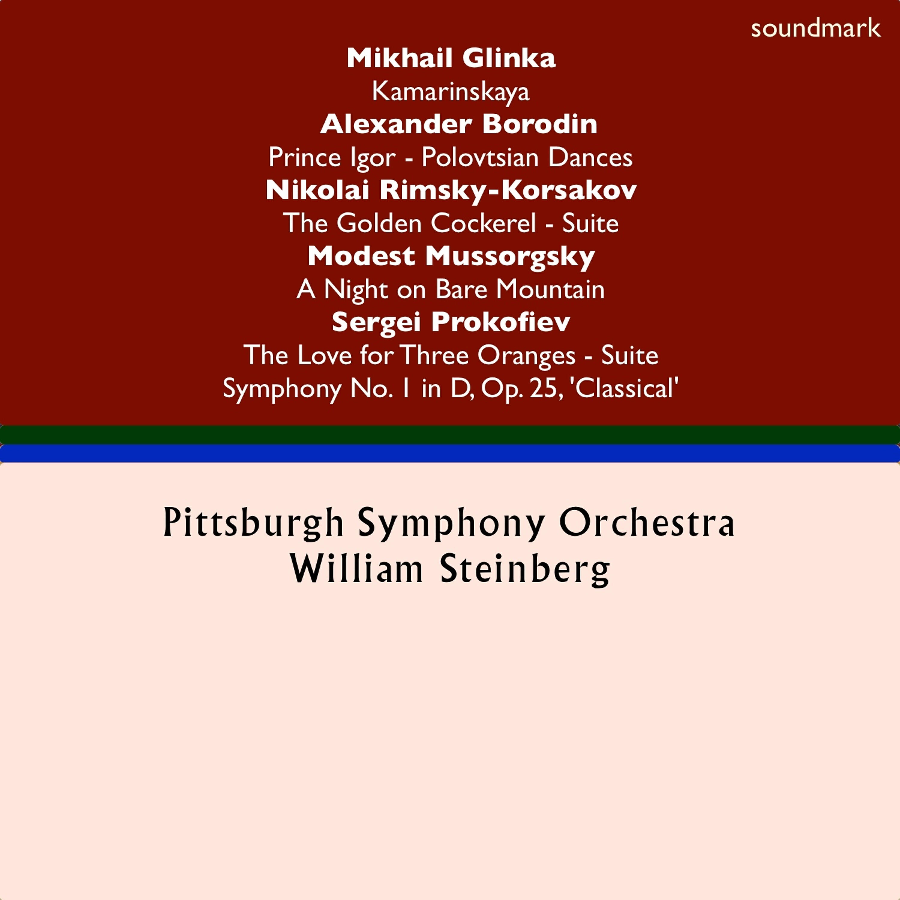 William Steinberg - The Golden Cockerel Suite: III. King Dodon and Queen of Shemakha