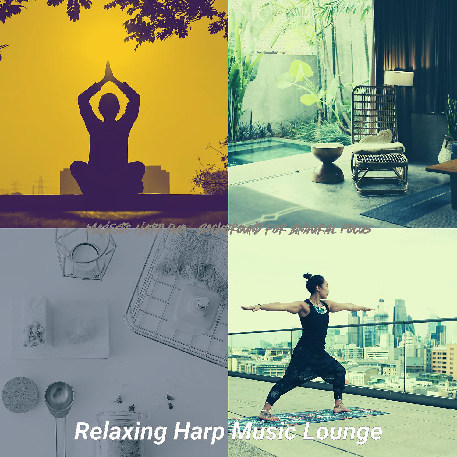 Relaxing Harp Music Lounge - High Class Music for Spa Treatments