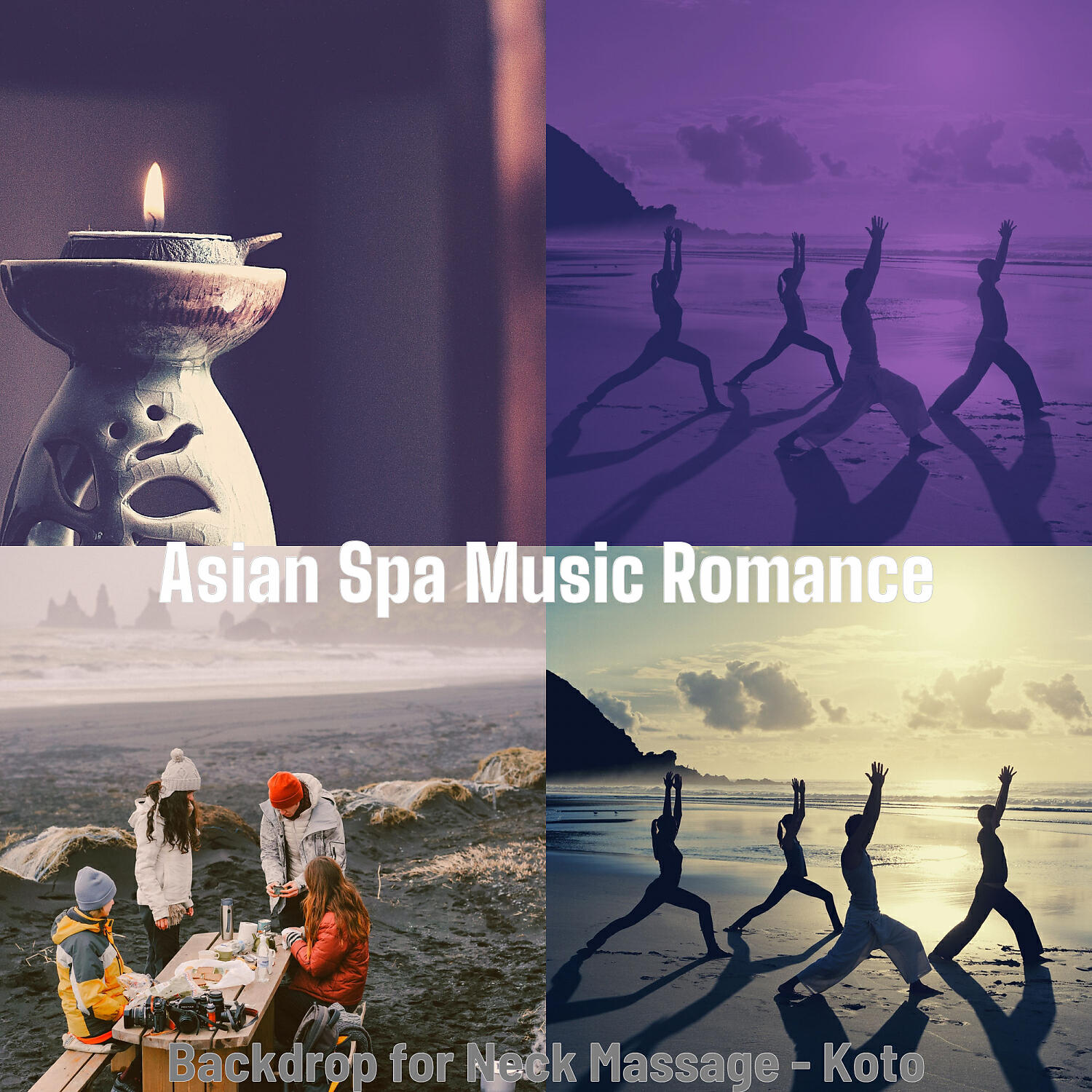 Asian Spa Music Romance - Harp and Koto Soundtrack for Coconut Oil Massage