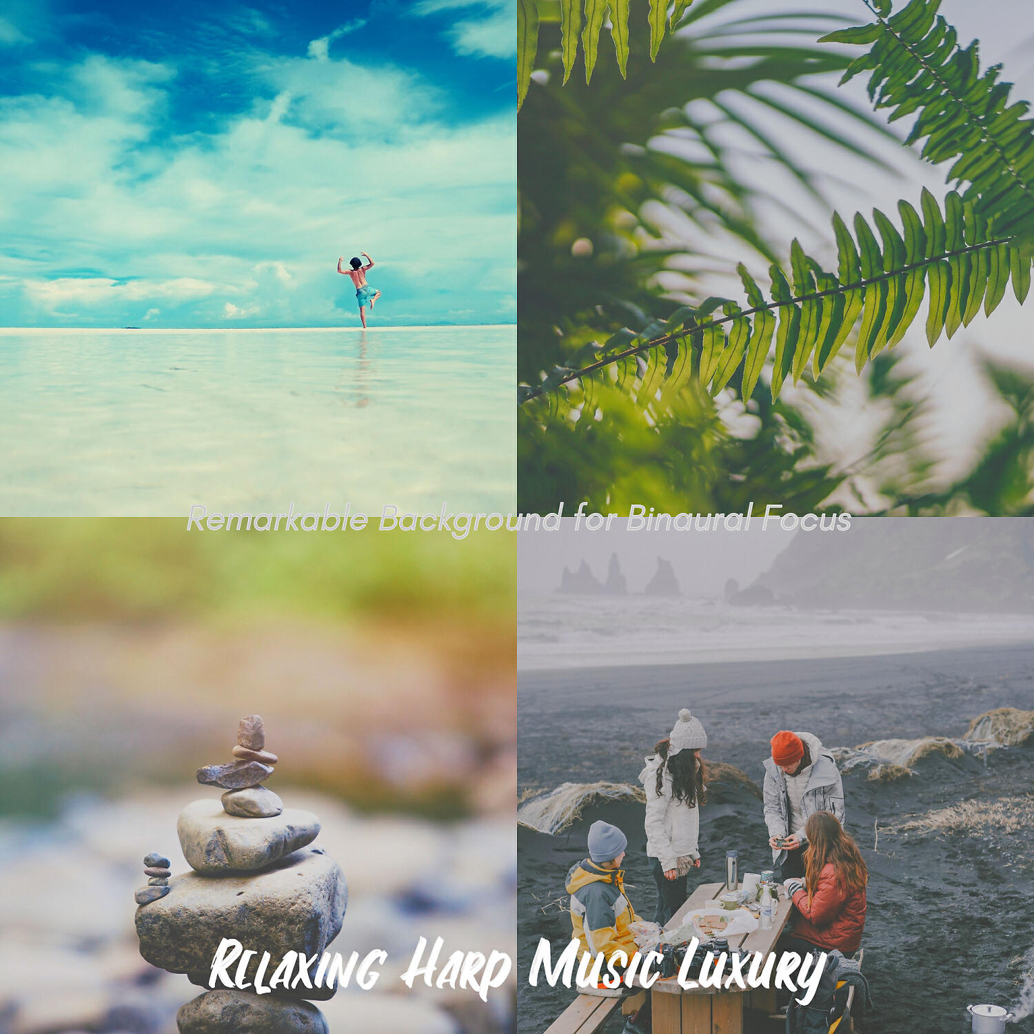 Relaxing Harp Music Luxury - Cheerful Ambience for Binaural Focus