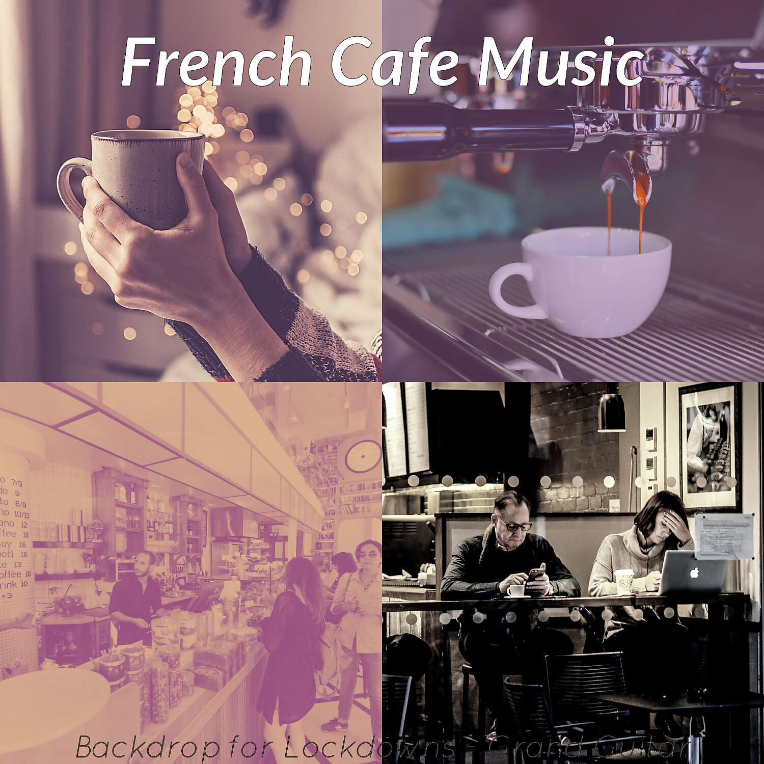 French Cafe Music - Retro Jazz Guitar Trio - Vibe for Quarantine