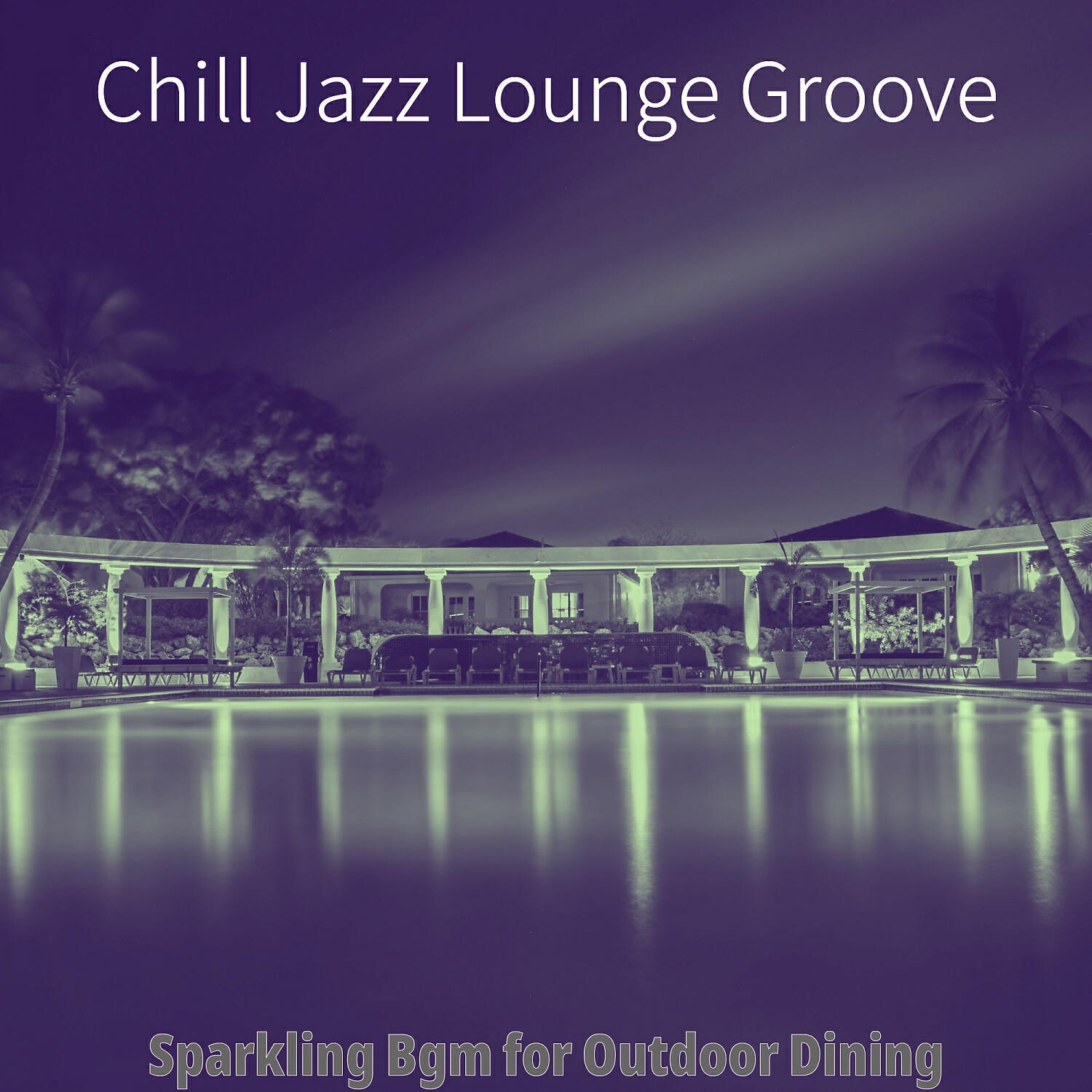 Chill Jazz Lounge Groove - Stylish Jazz Guitar Trio - Vibe for Outdoor Dining