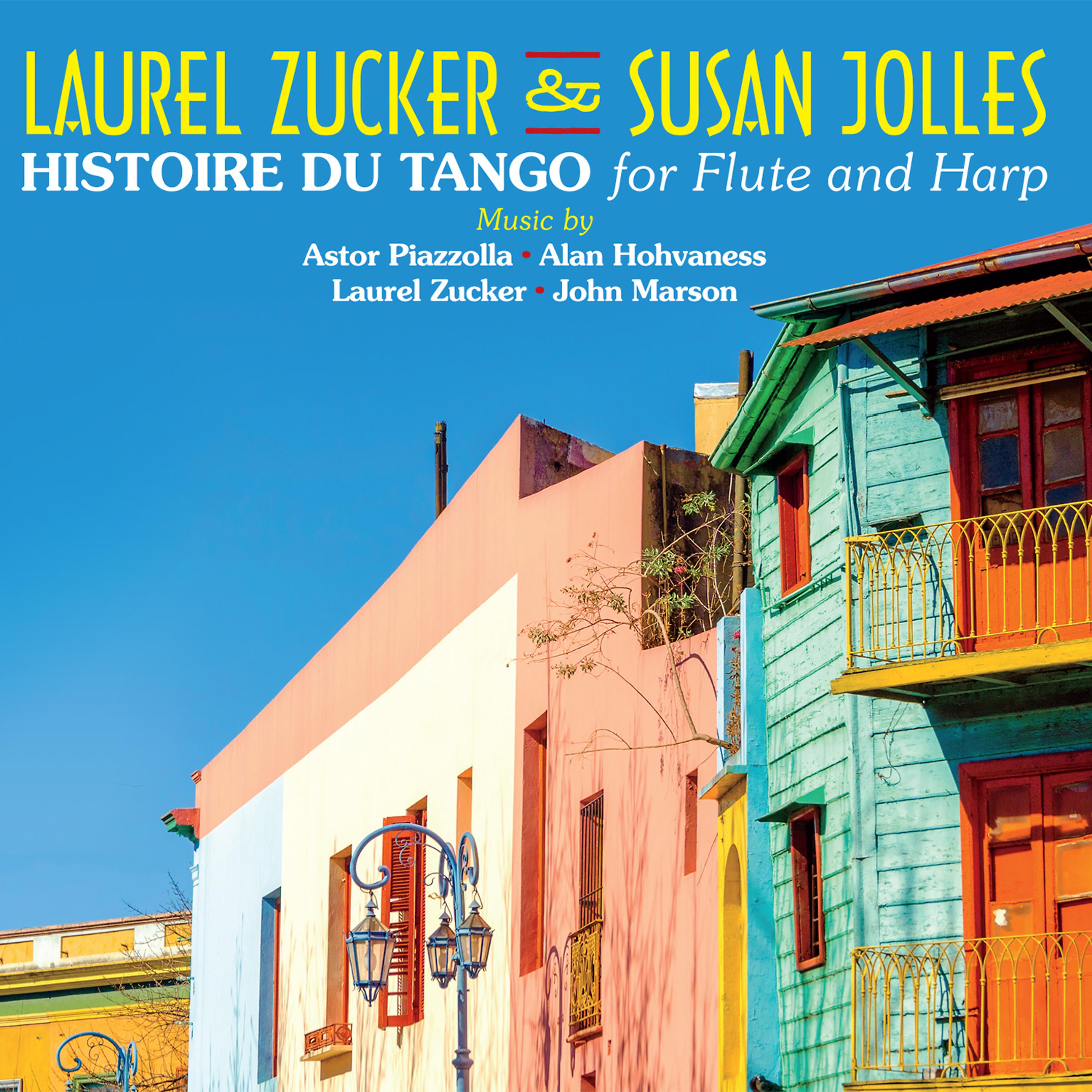Постер альбома Histoire Du Tango for Flute and Harp