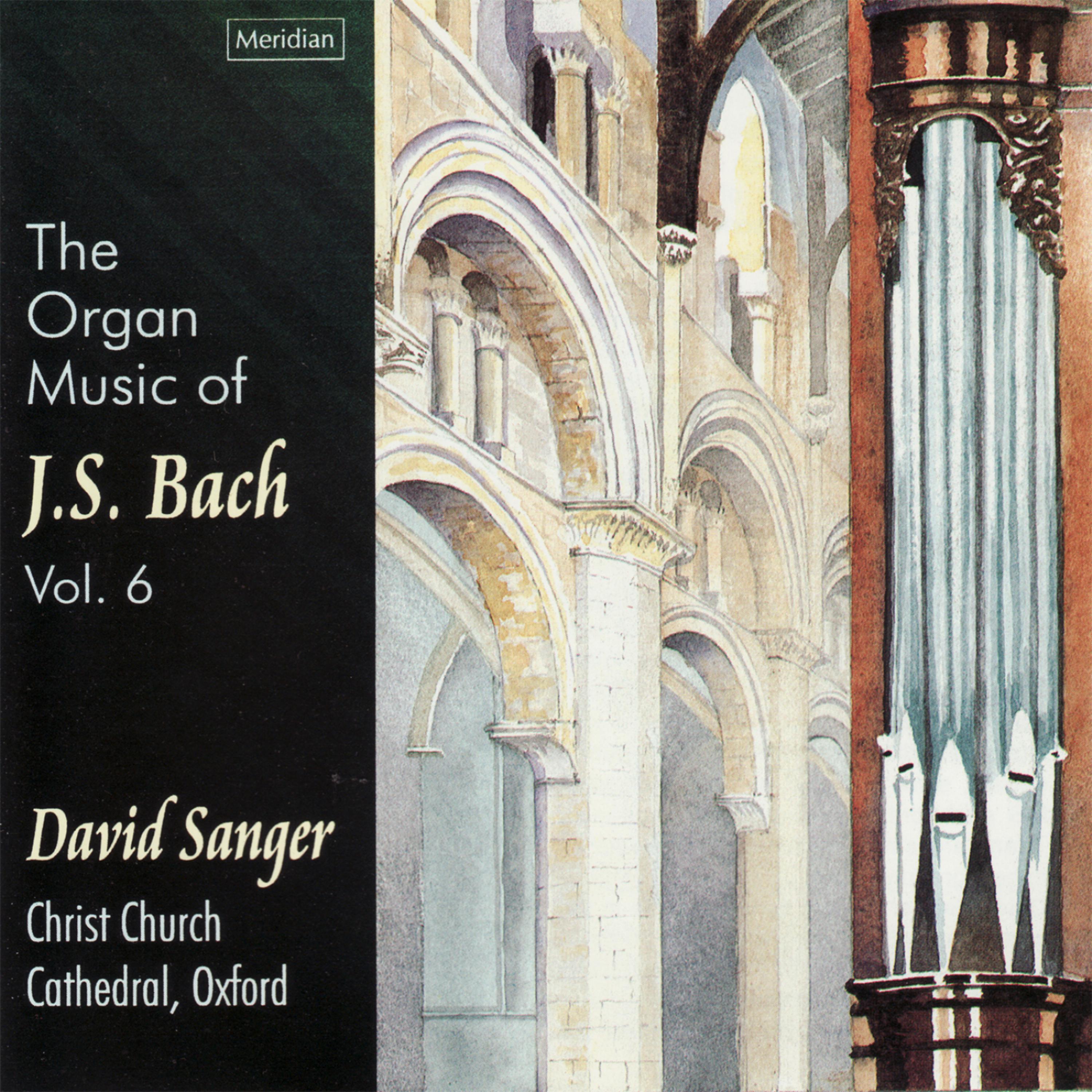 Постер альбома The Organ Music of J.S. Bach, Vol. 6