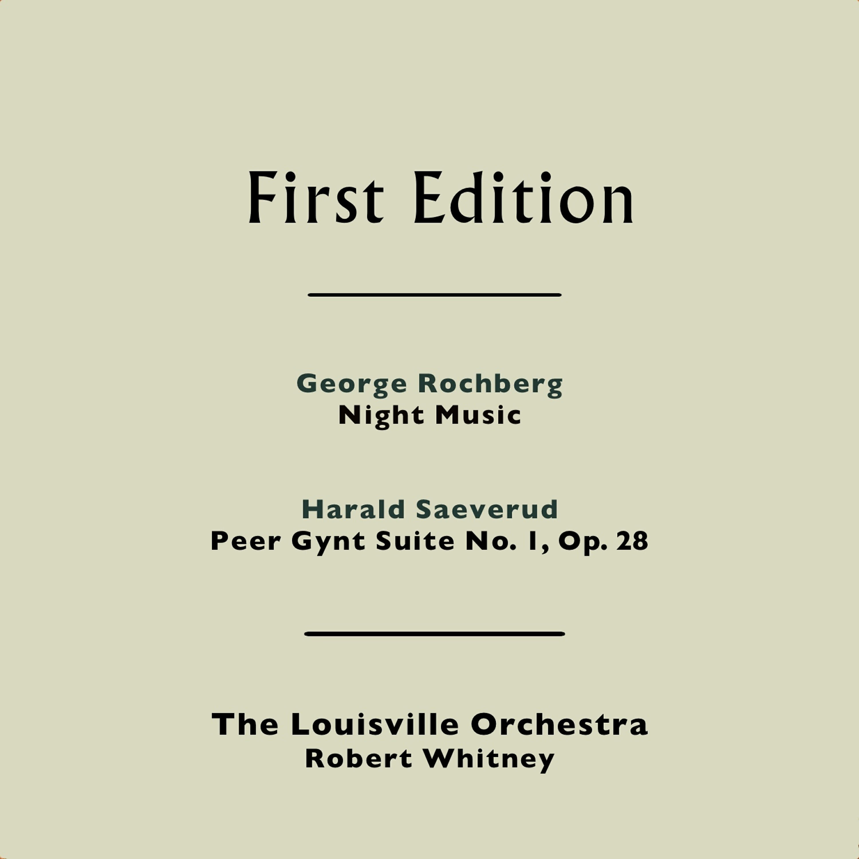 The Louisville Orchestra - Peer Gynt Suite No. 1, Op. 28: II. The Mountain Troll's Stomp