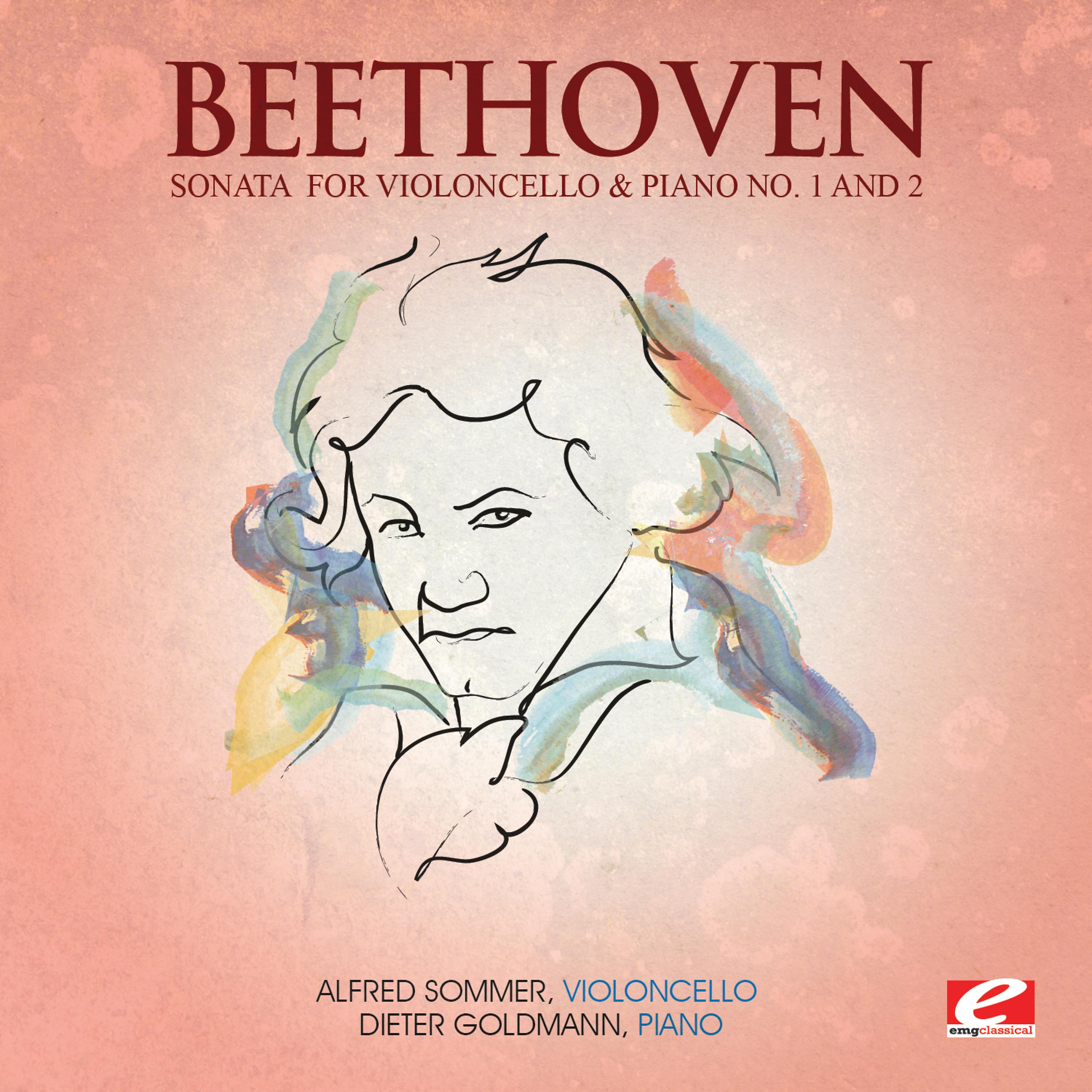 Постер альбома Beethoven: Sonata for Violoncello & Piano No. 1 and 2 (Digitally Remastered)