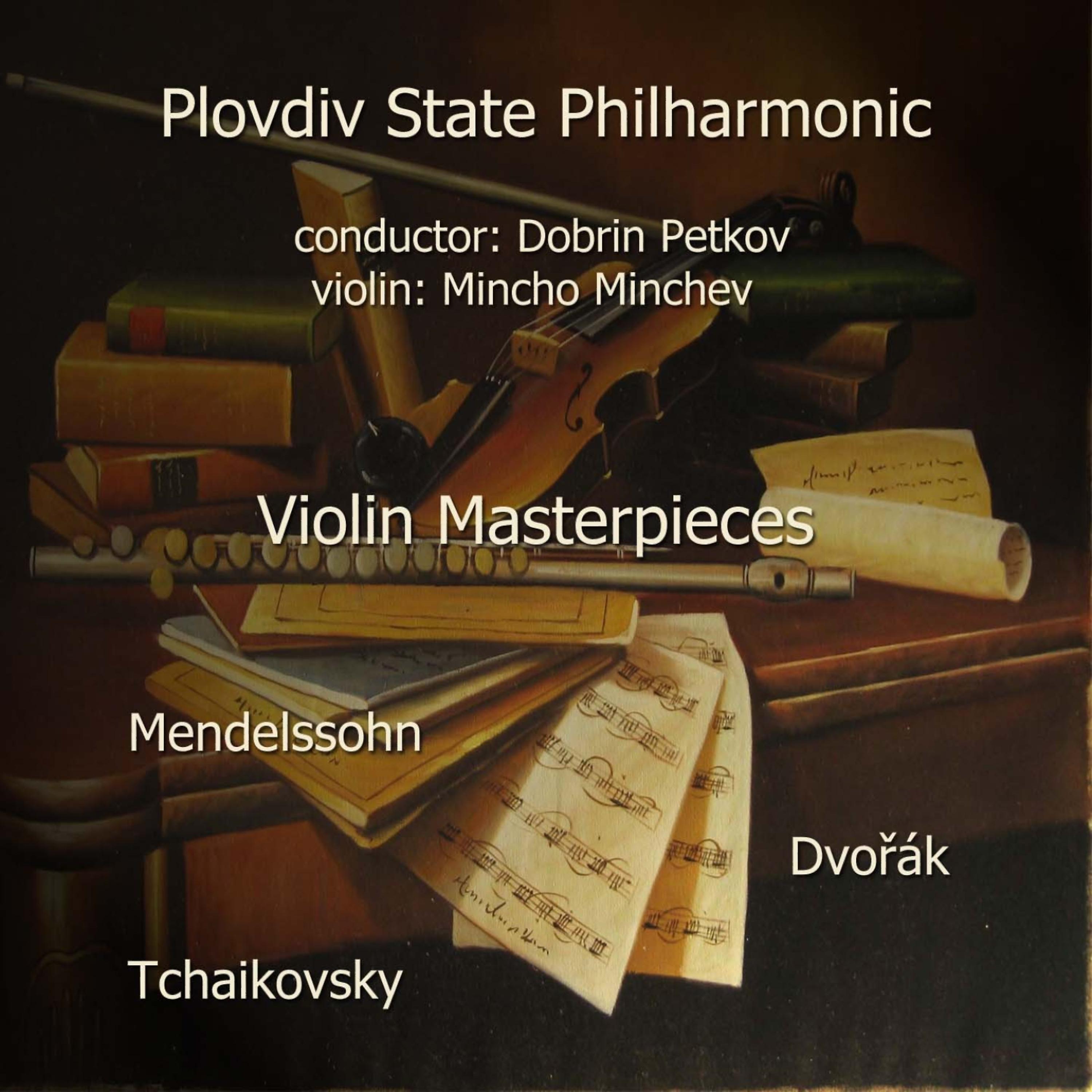 Постер альбома Mendelssohn - Tchaikovsky - Dvořák: Violin Masterpieces