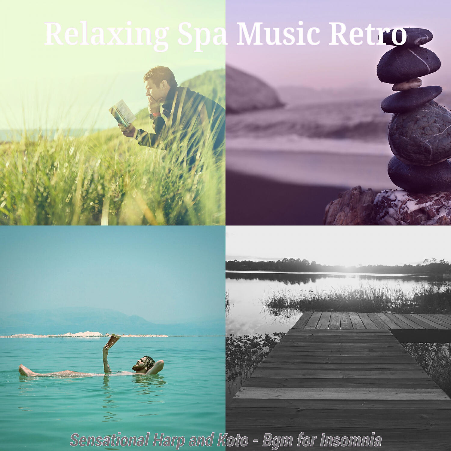 Relaxing Spa Music Retro - Harp and Koto Soundtrack for Complete Relaxation