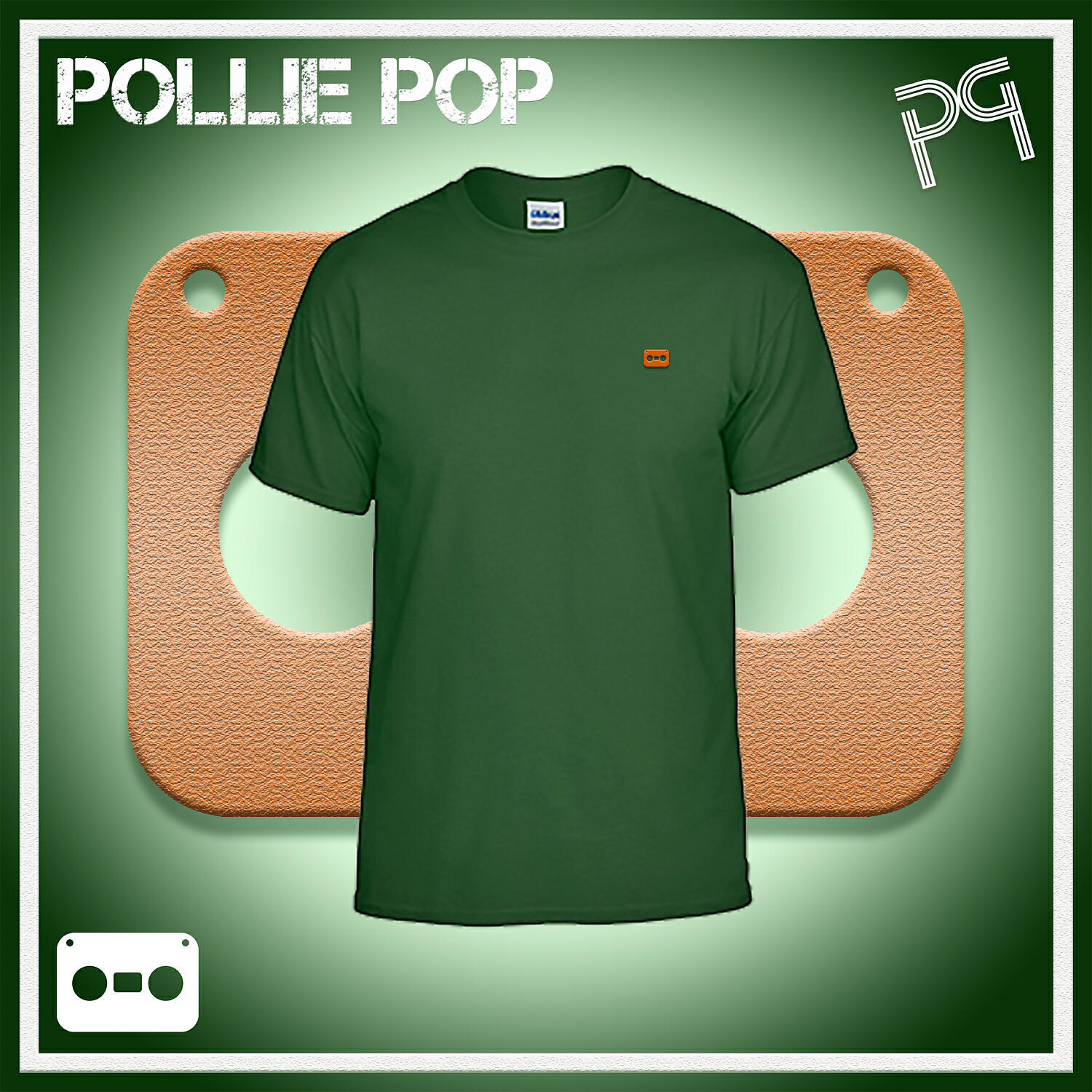 JLaDonne Clothing Company - Dark Green T Orange Tape (#ScrewedNChopped)
