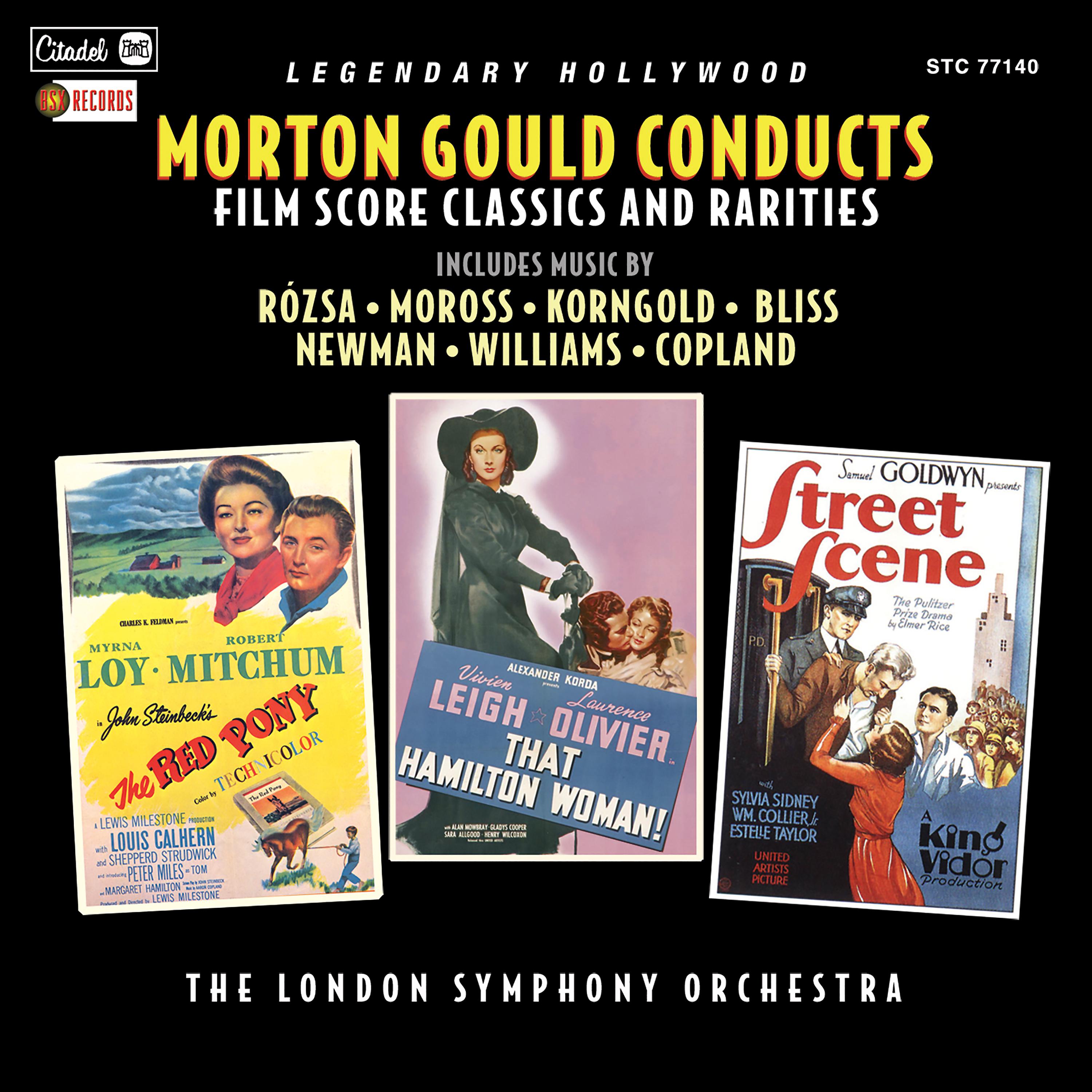 Постер альбома Morton Gould Conducts Film Score Classics and Rarities