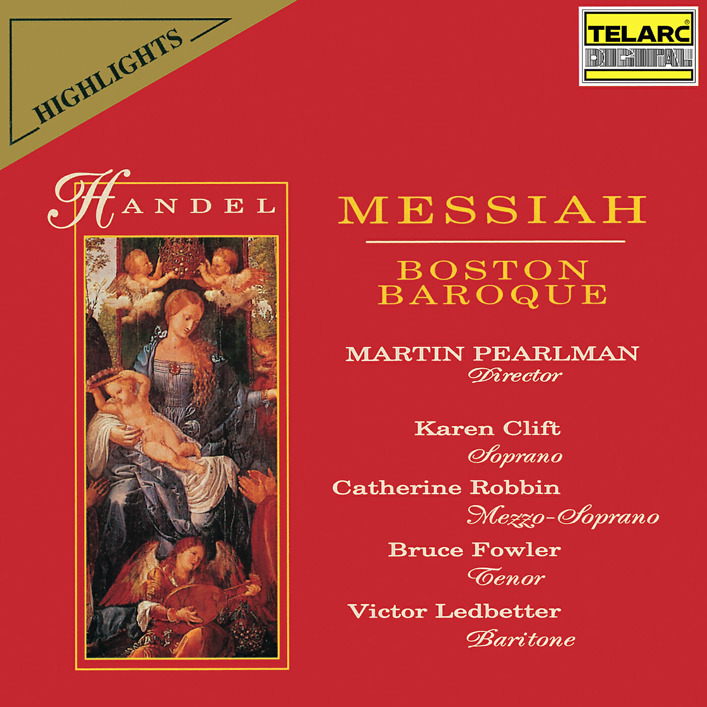 Martin Pearlman - Handel: Messiah, HWV 56, Pt. 1 - Every Valley Shall Be Exalted