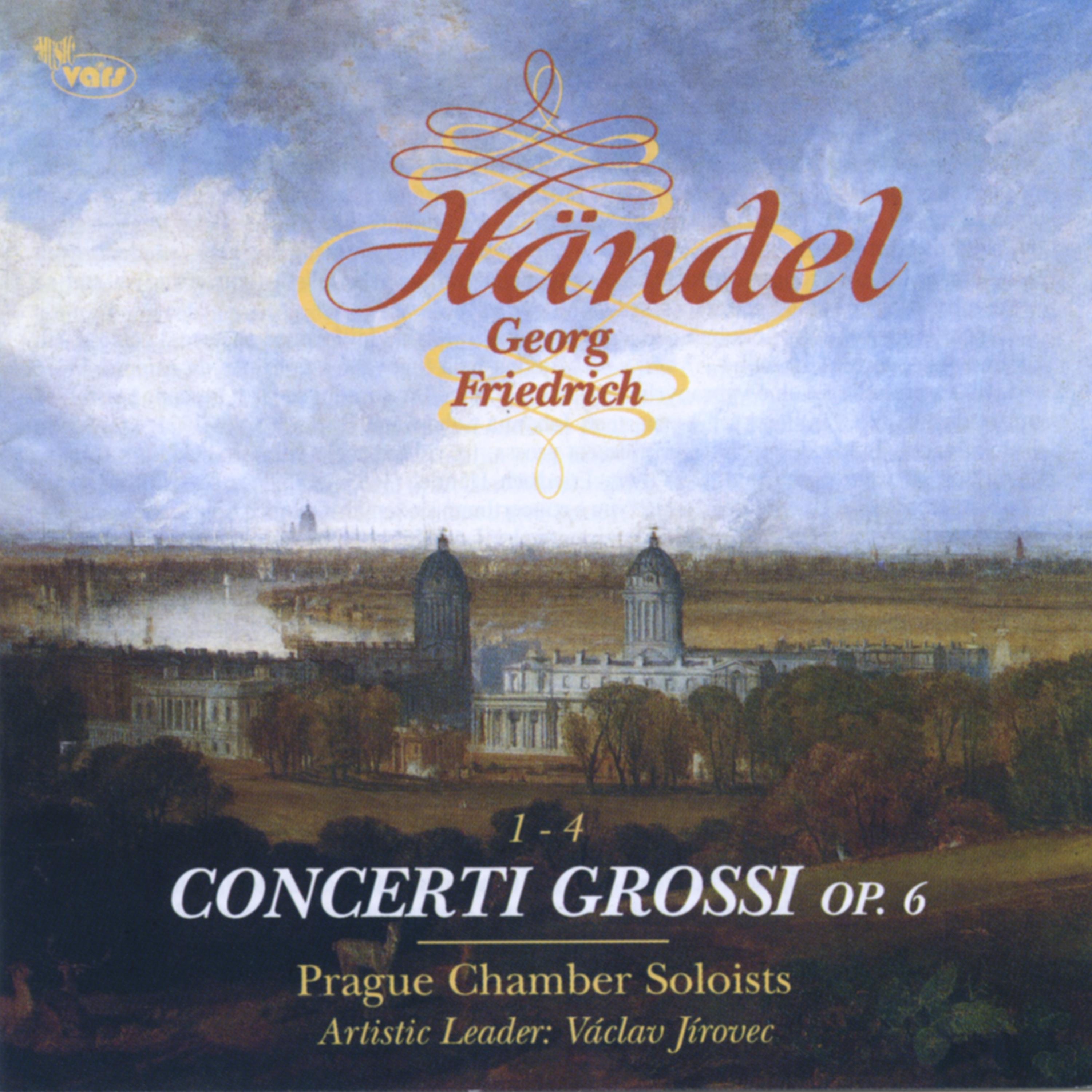 Prague Chamber Soloists - Concerto Grosso No. 4 in A Minor, HWV 322: II. Allegro