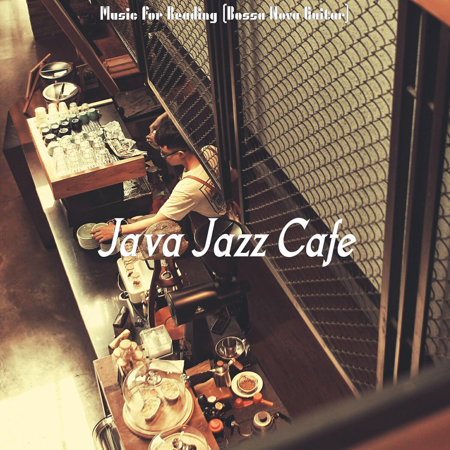 Java Jazz Cafe - Retro Saxophone Bossa Nova - Vibe for Working in Cafes