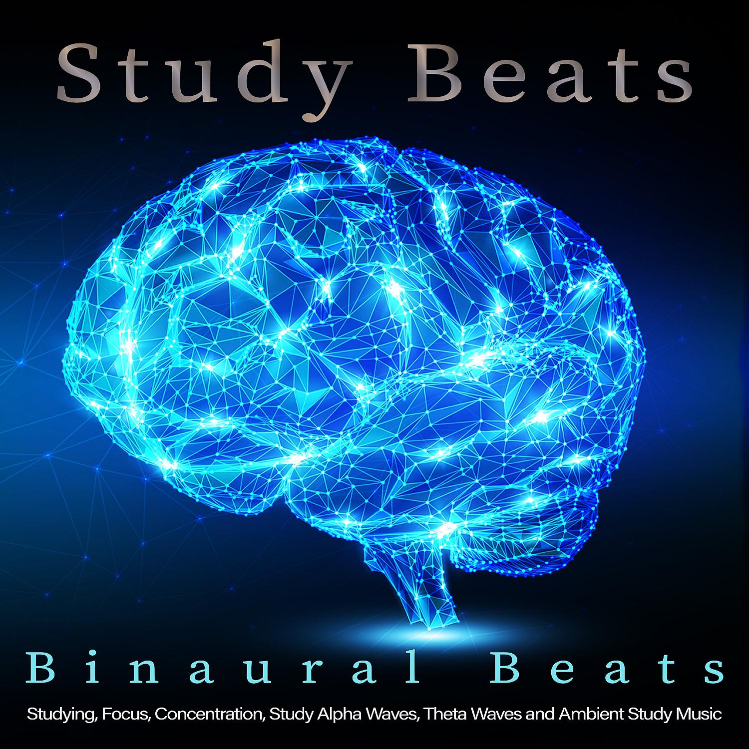 Постер альбома Study Beats: Binaural Beats For Studying, Focus, Concentration, Study Alpha Waves, Theta Waves and Ambient Study Music