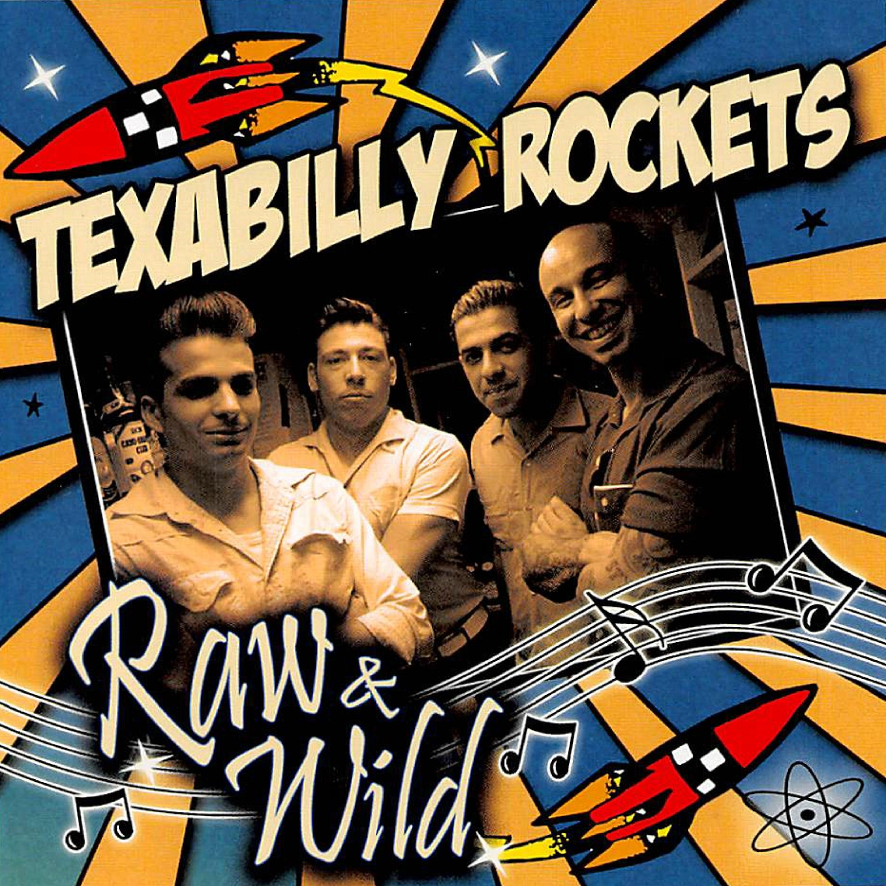 Texabilly Rockets - Blue Black Hair