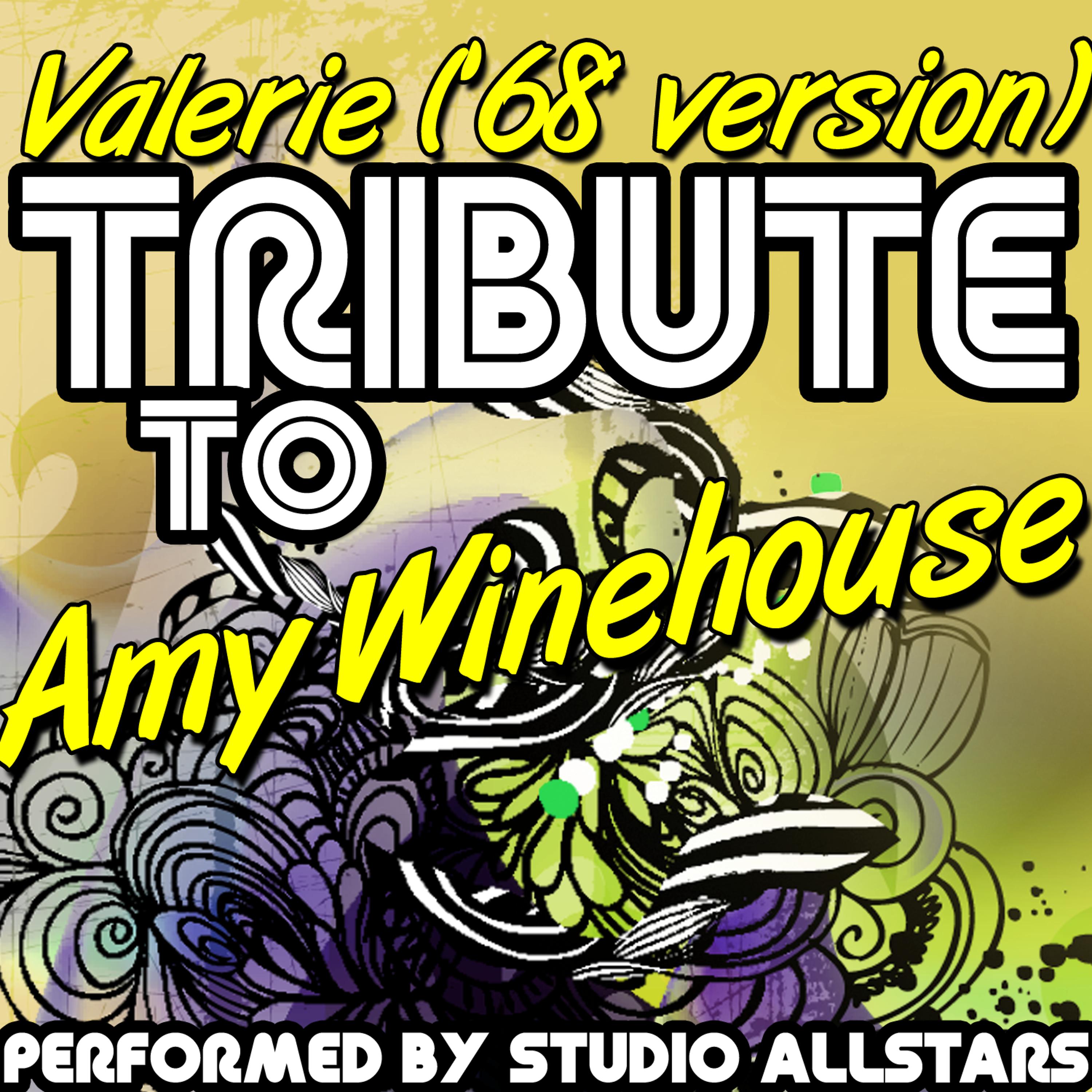 Постер альбома Valerie (68' Version) [Tribute to Amy Winehouse] - Single