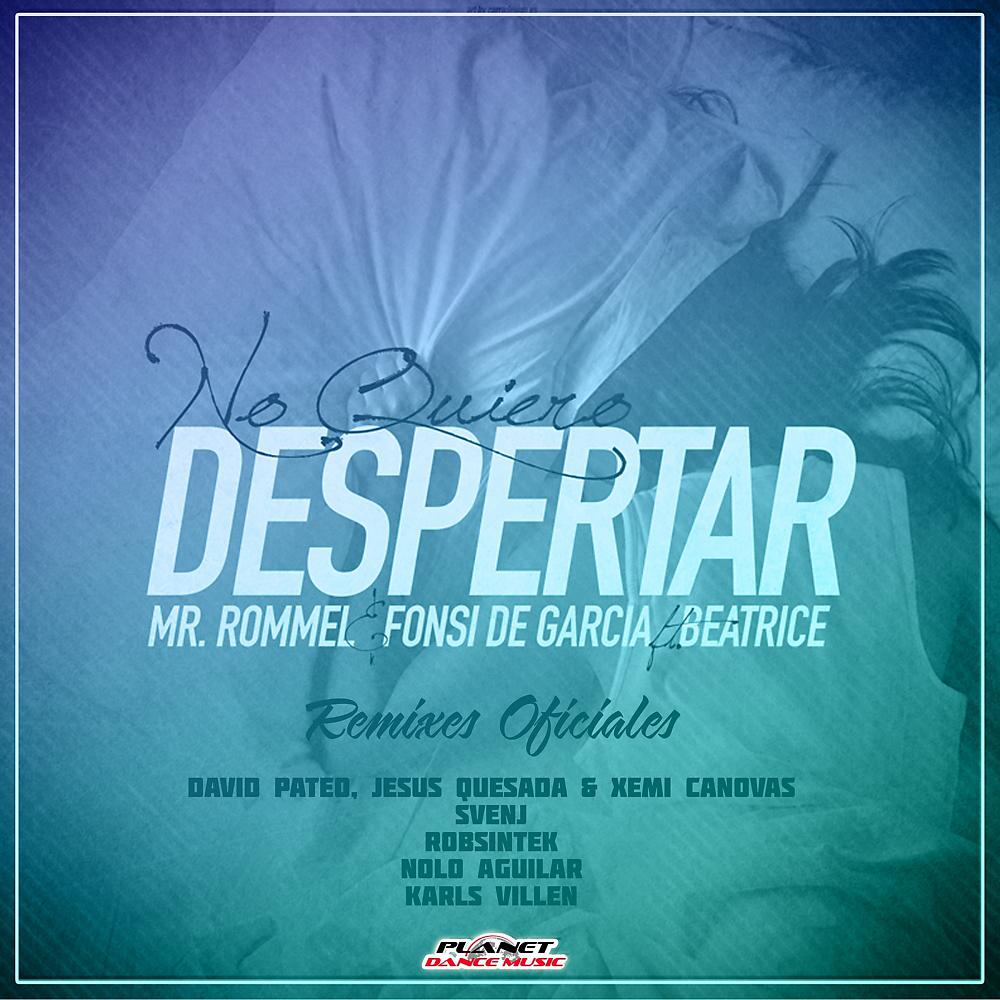Постер альбома No Quiero Despertar (Remix Edition)