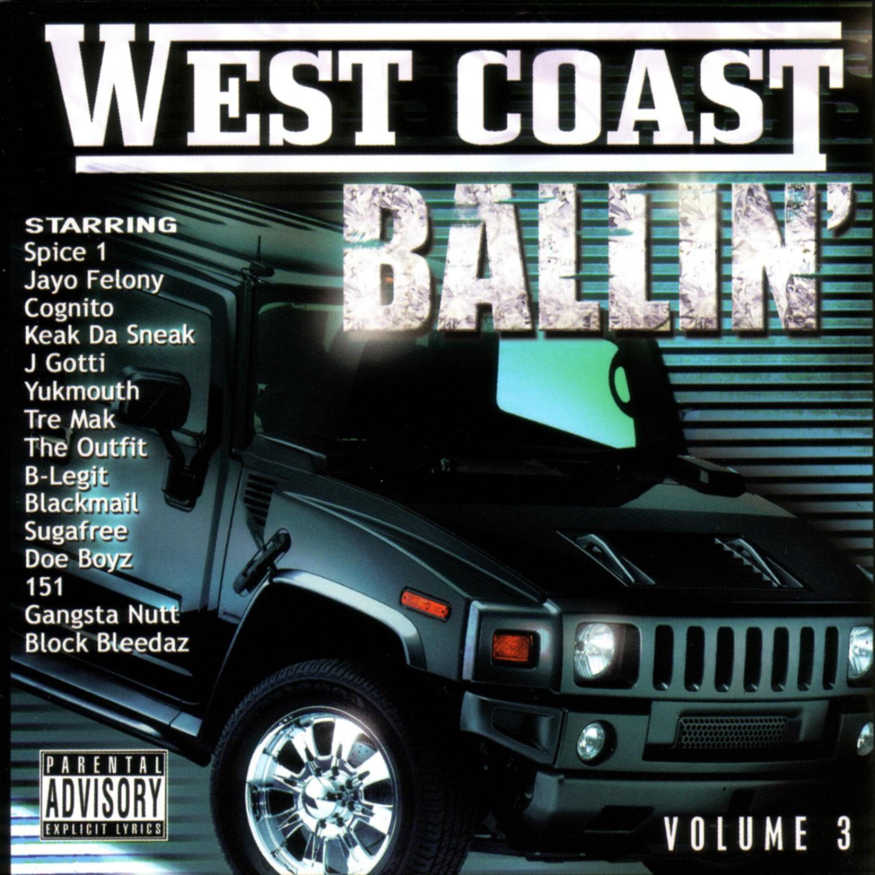 Постер альбома West Coast Ballin' Vol 3