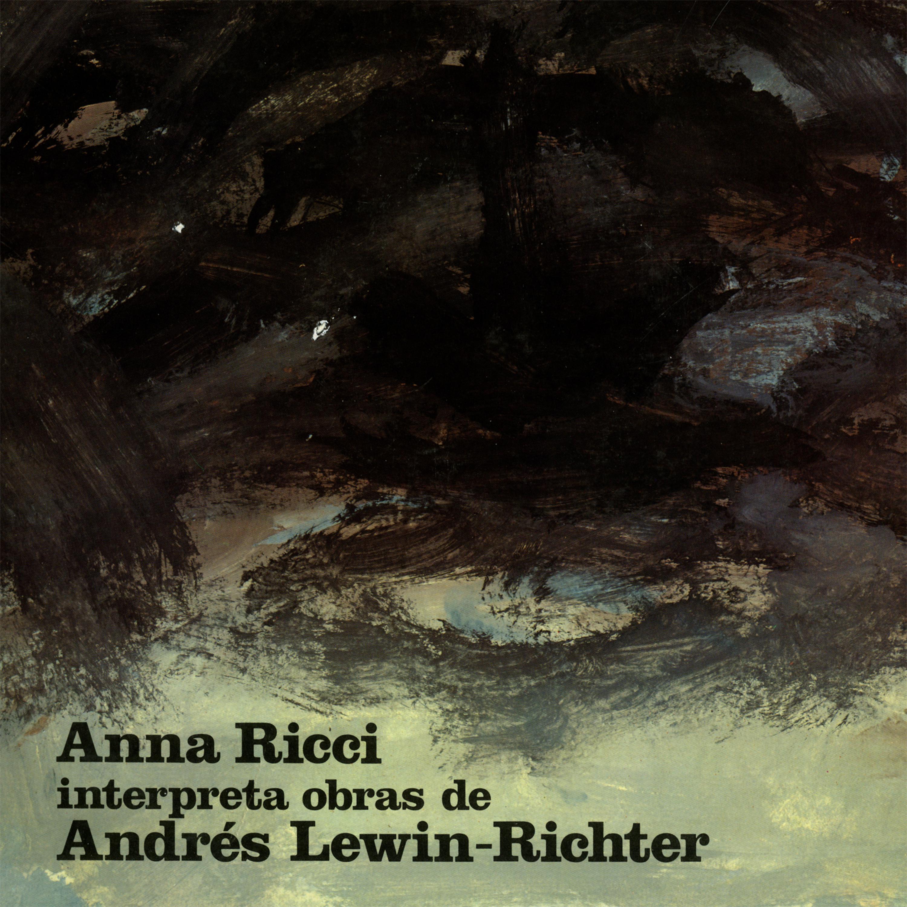 Постер альбома Anna Ricci Interpreta Obras de Andrés Lewin-Richter