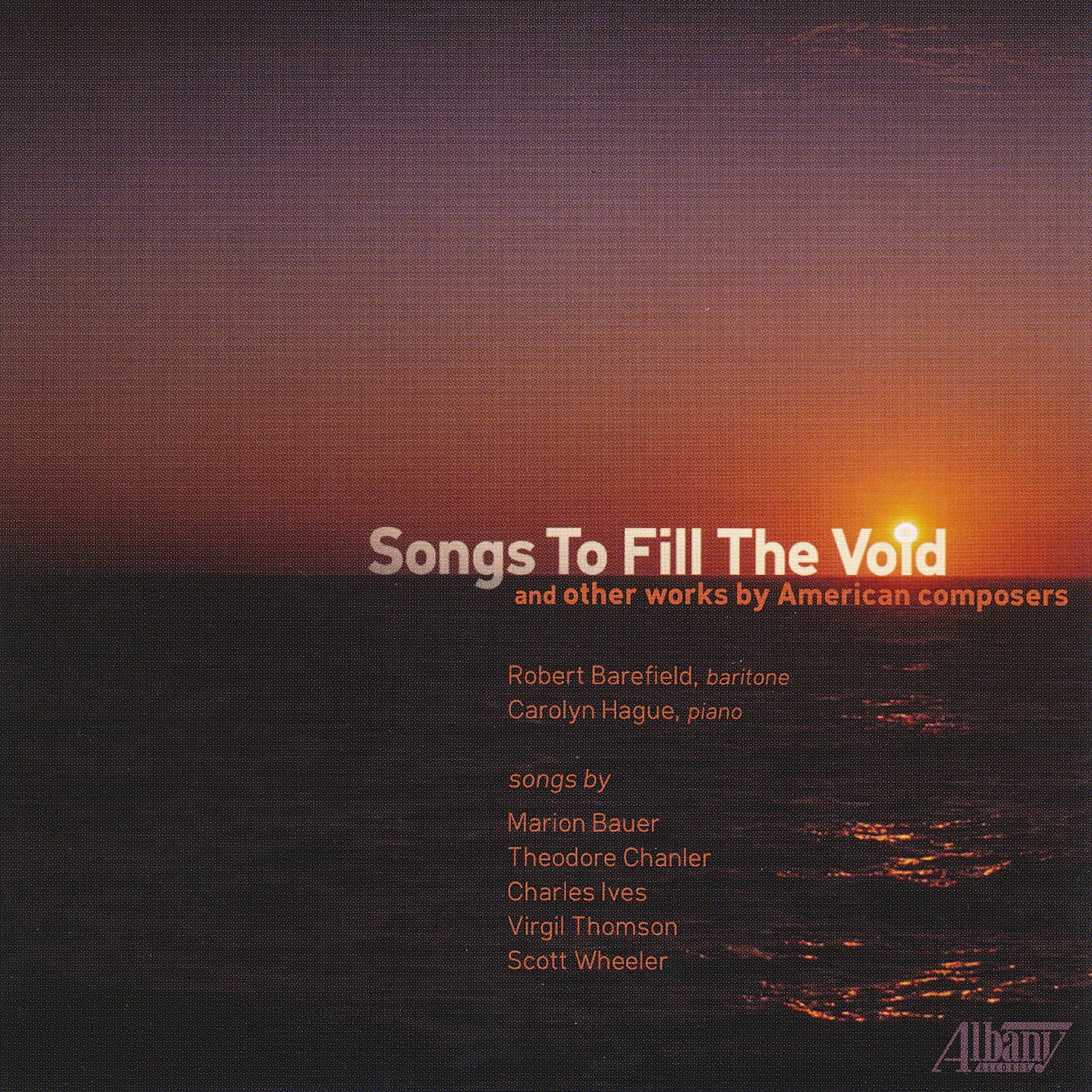 Robert Barefield - Songs To Fill The Void: II. We Spoke of Music