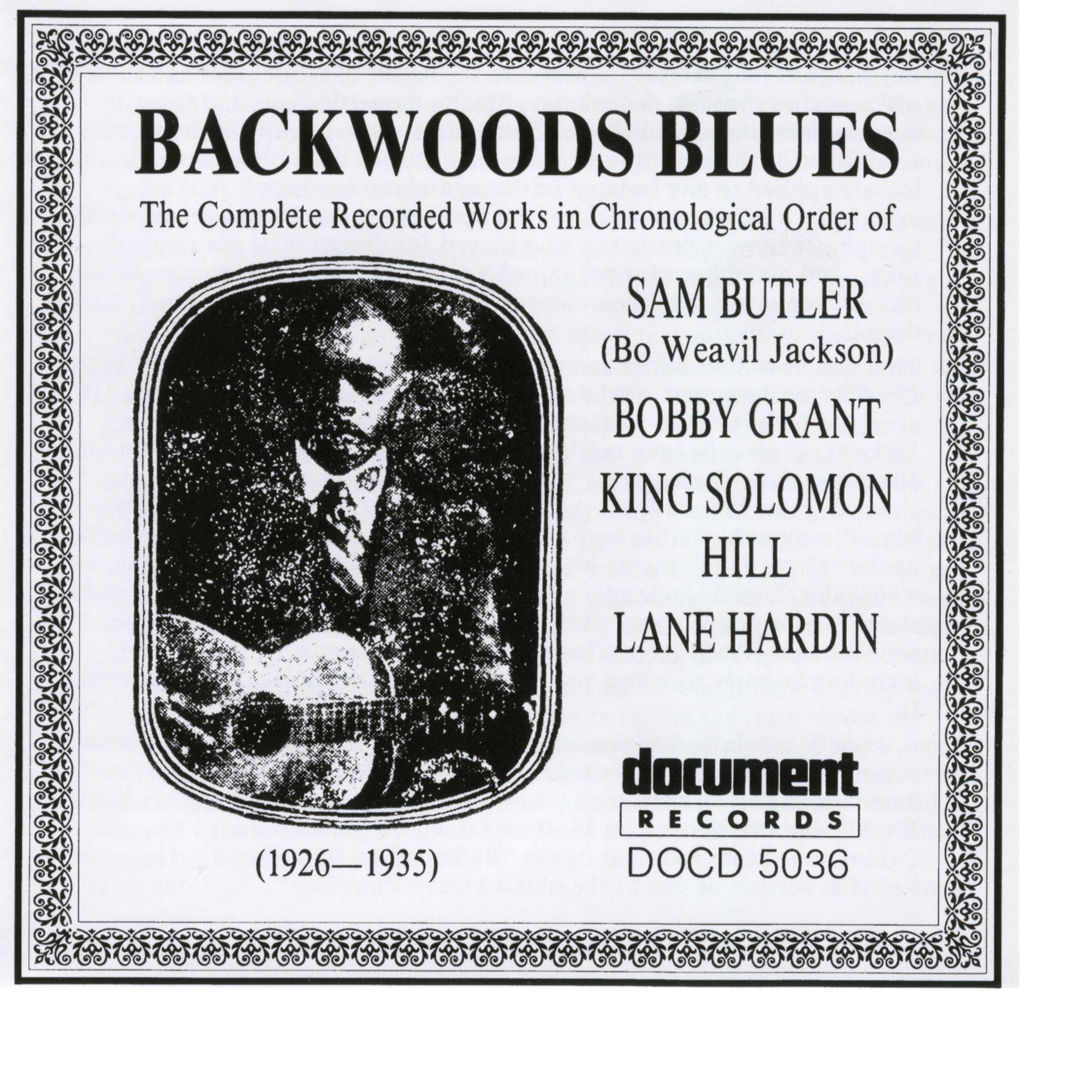Постер альбома Backwoods Blues (1926-1935)