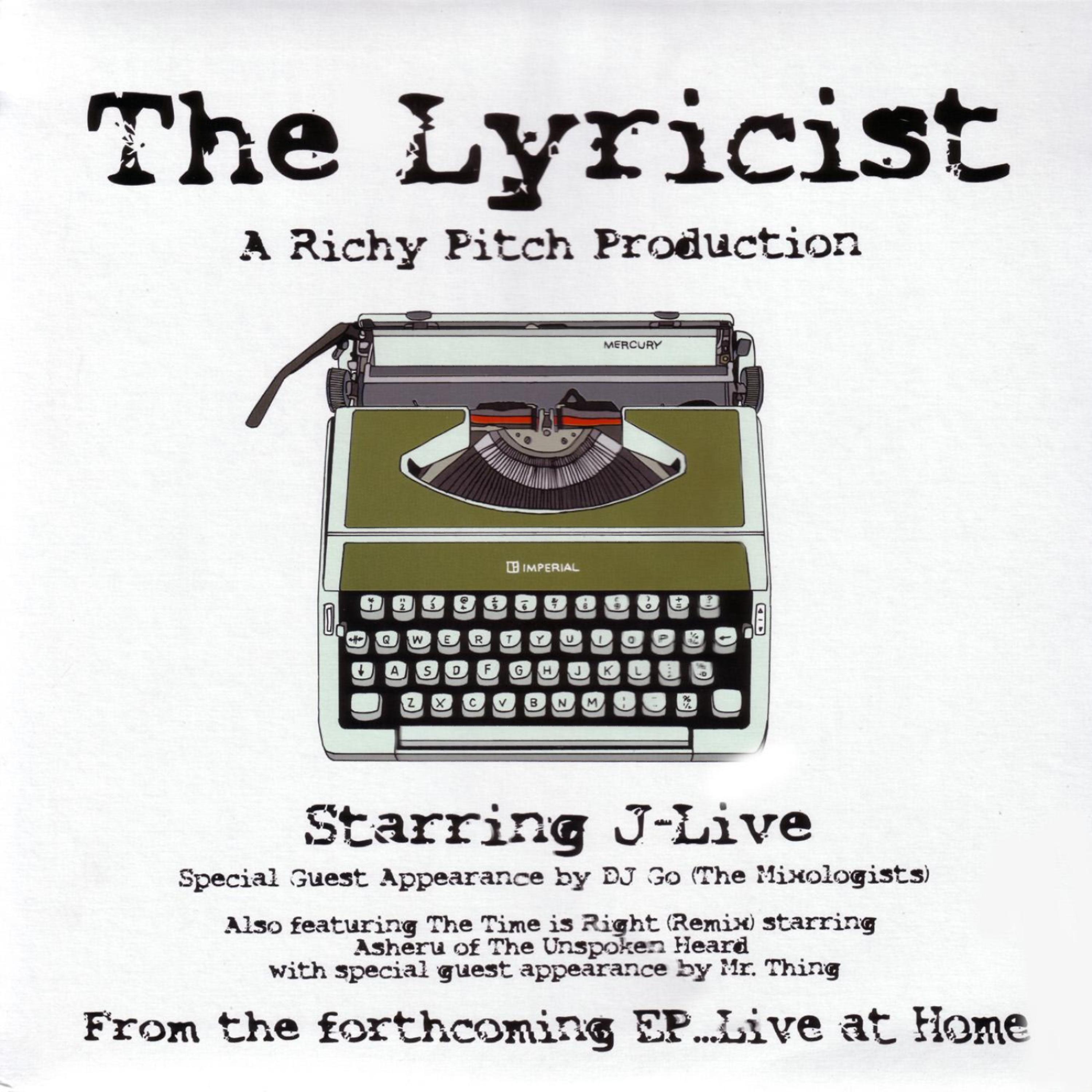 Постер альбома The Lyricist