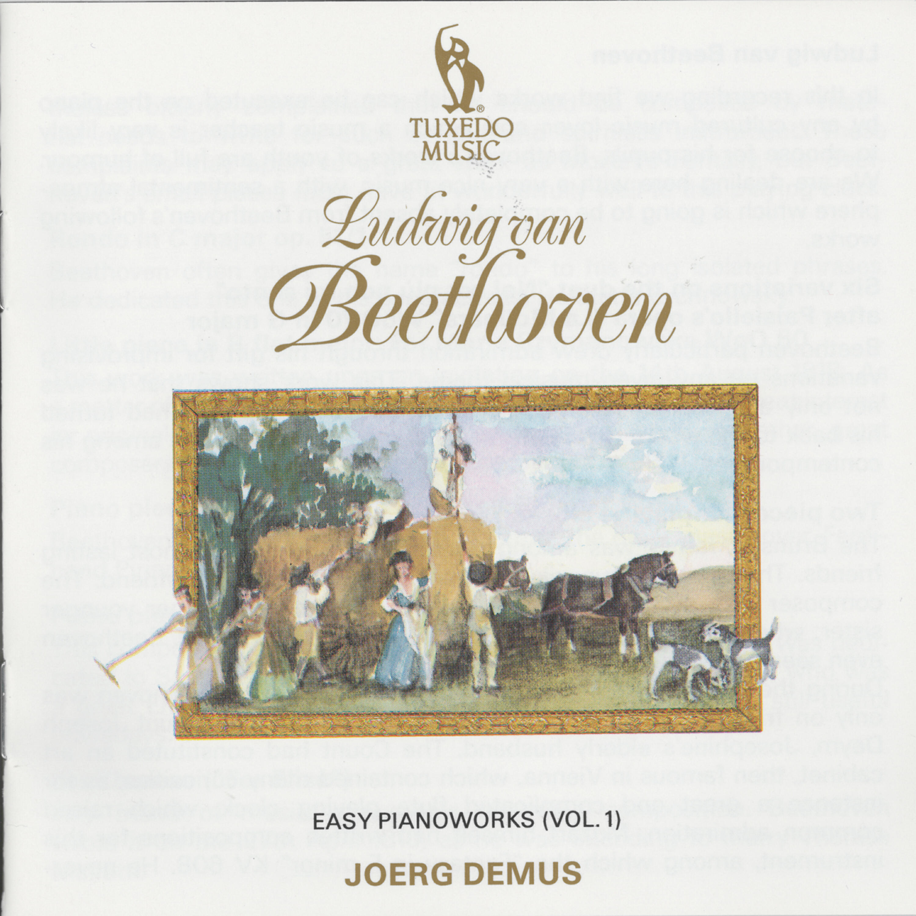 Jorg Demus - 11 Bagatelles, Op. 119: No. 3 in D Major. A l'Allemande