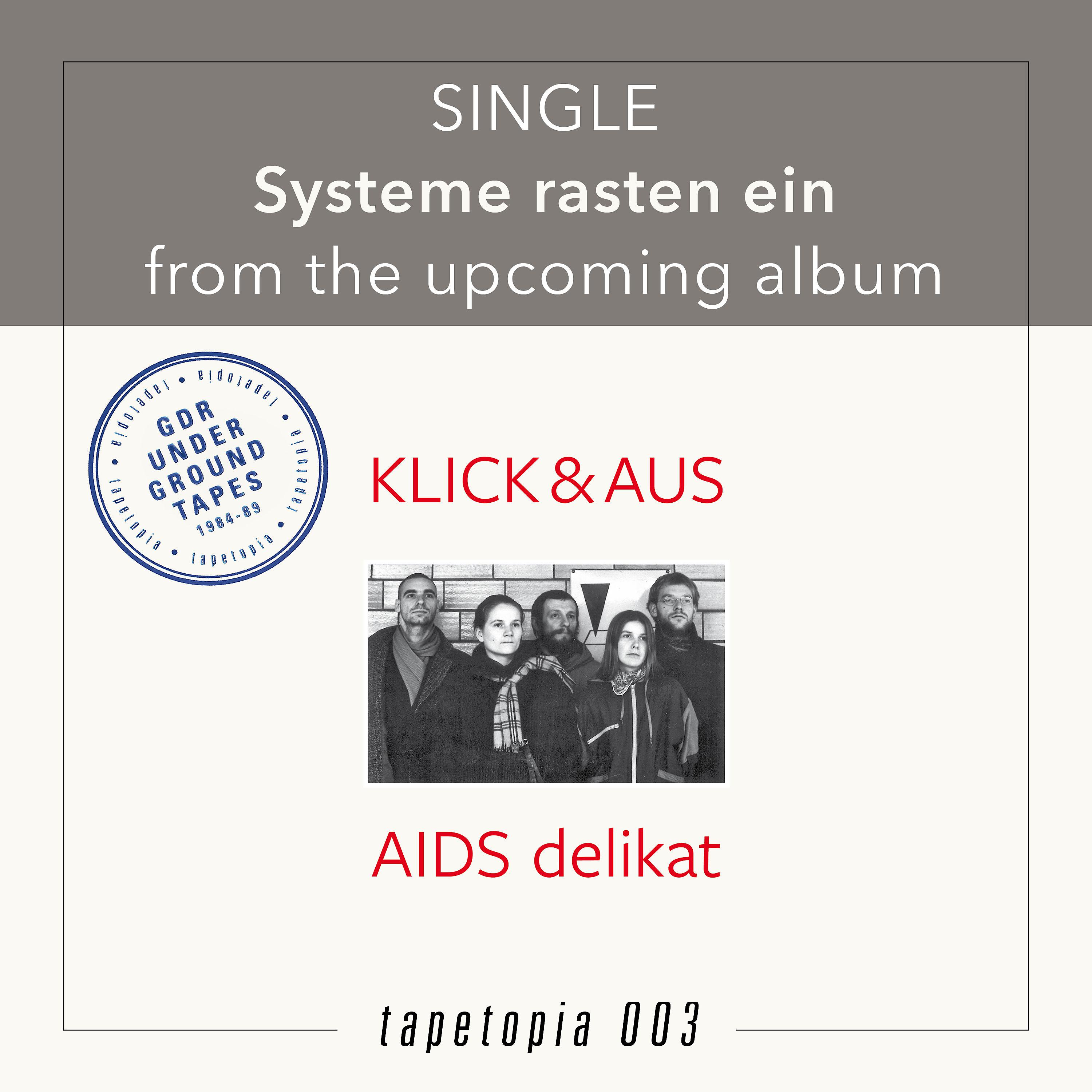 Постер альбома Systeme rasten ein (Tapetopia Version)
