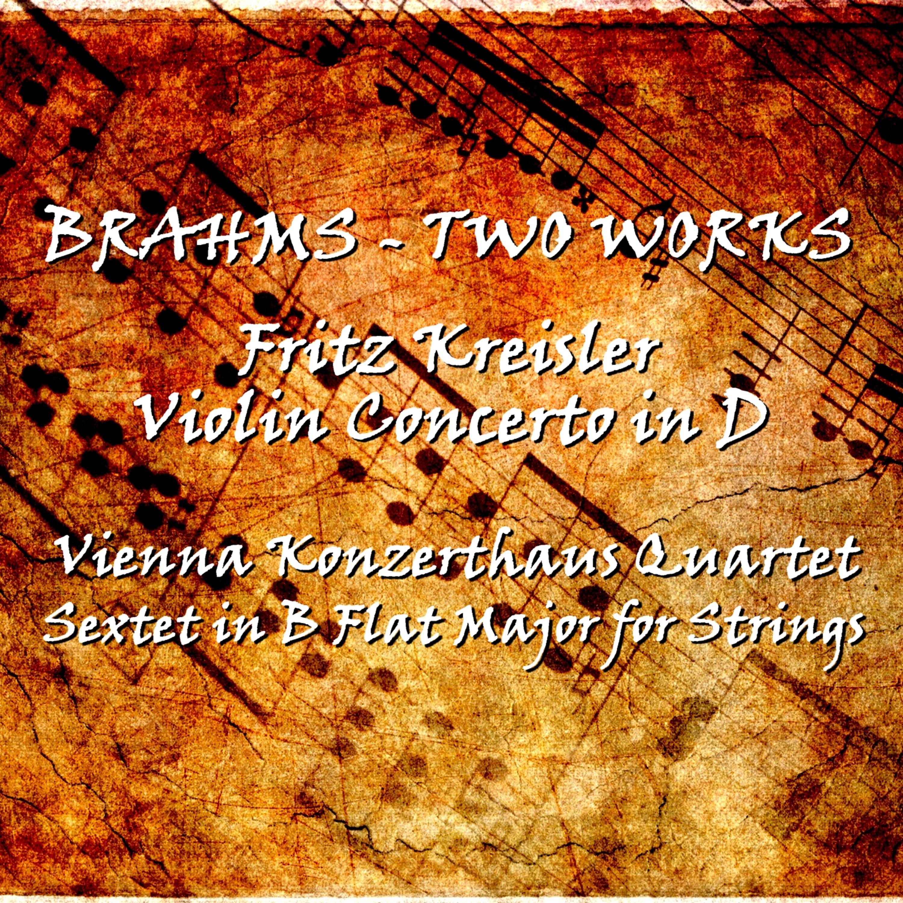 Постер альбома Brahms - Two Works